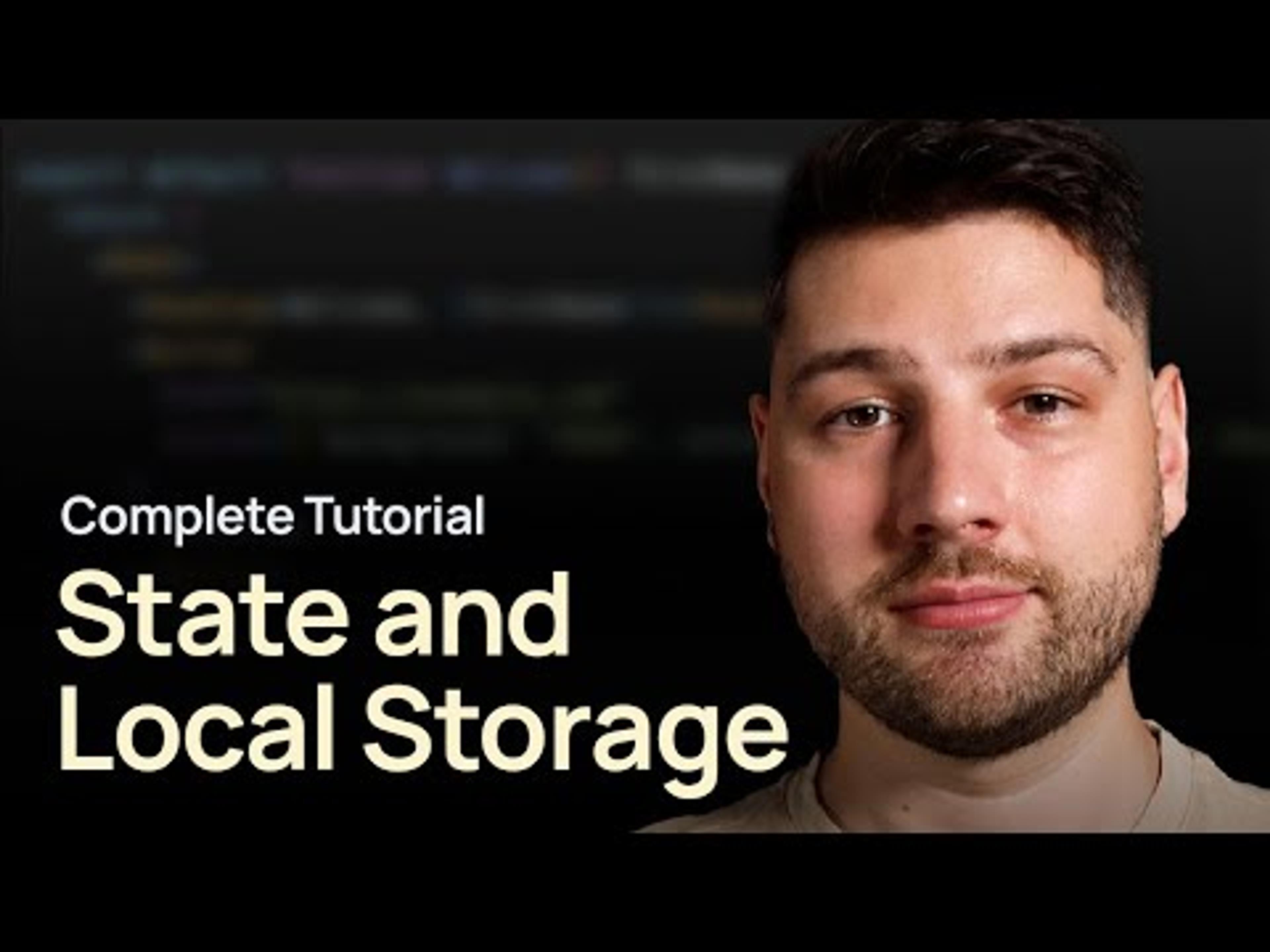 Learn State Management with Local Storage in React