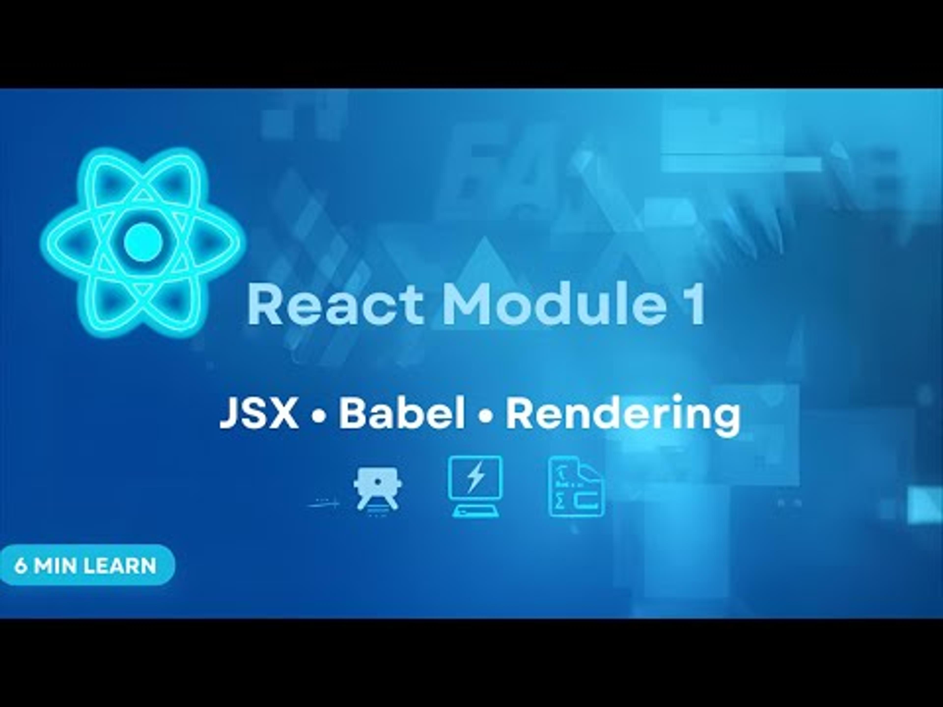 React Frontend Framework – Complete Course (Modules 1–5)