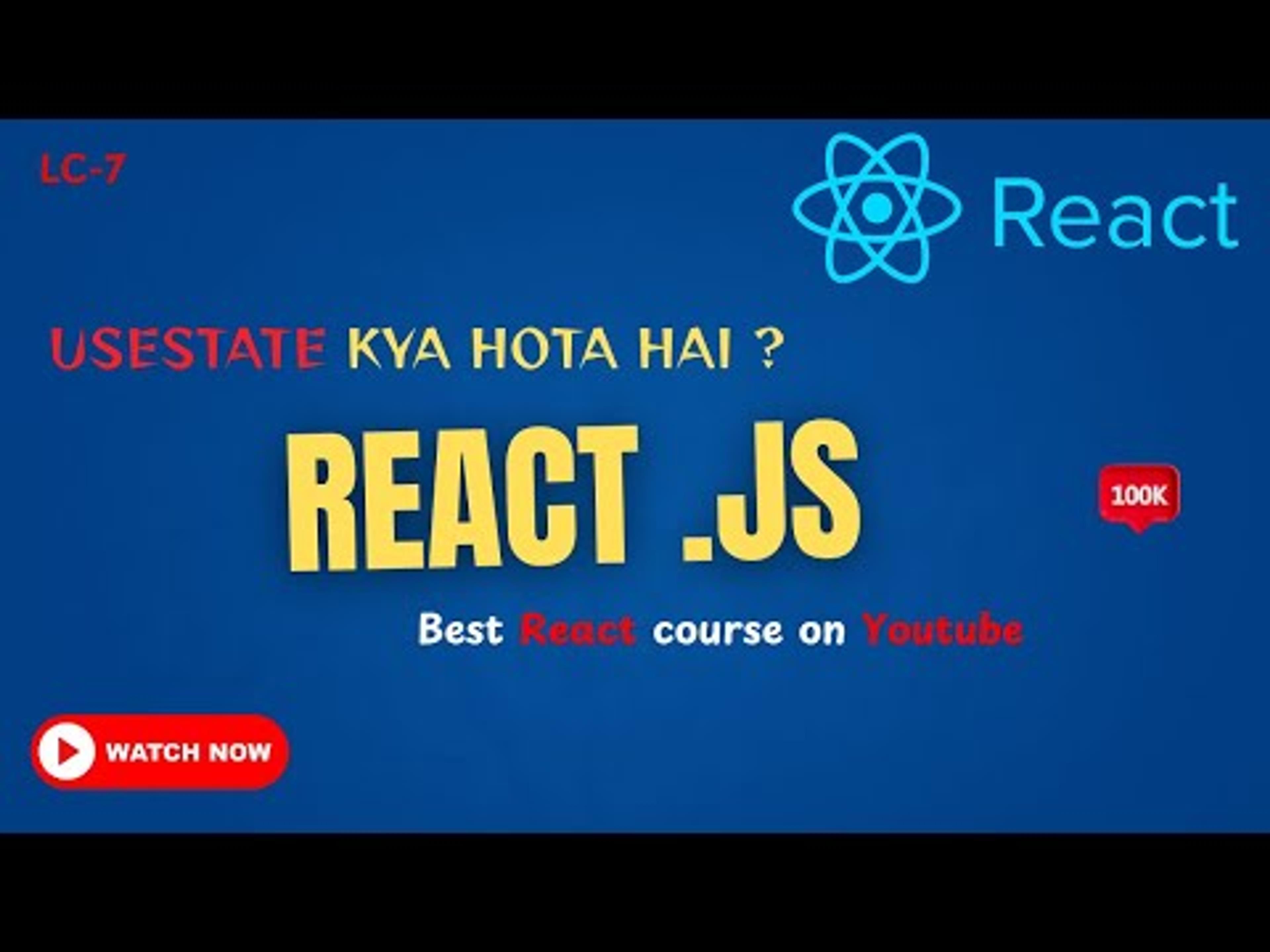 React.js Full Course (Hindi)