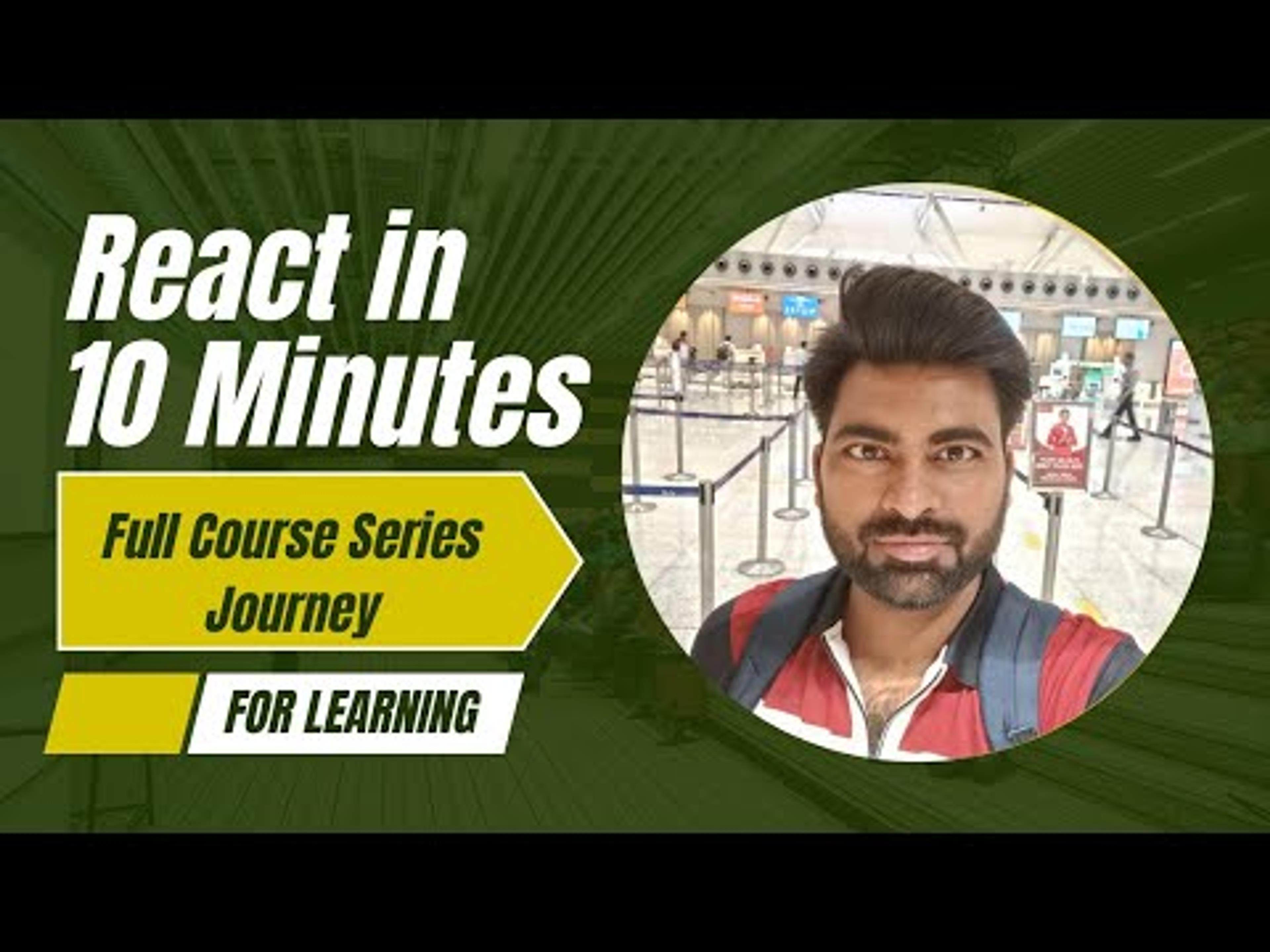 The ultimate React.js Course for Beginners