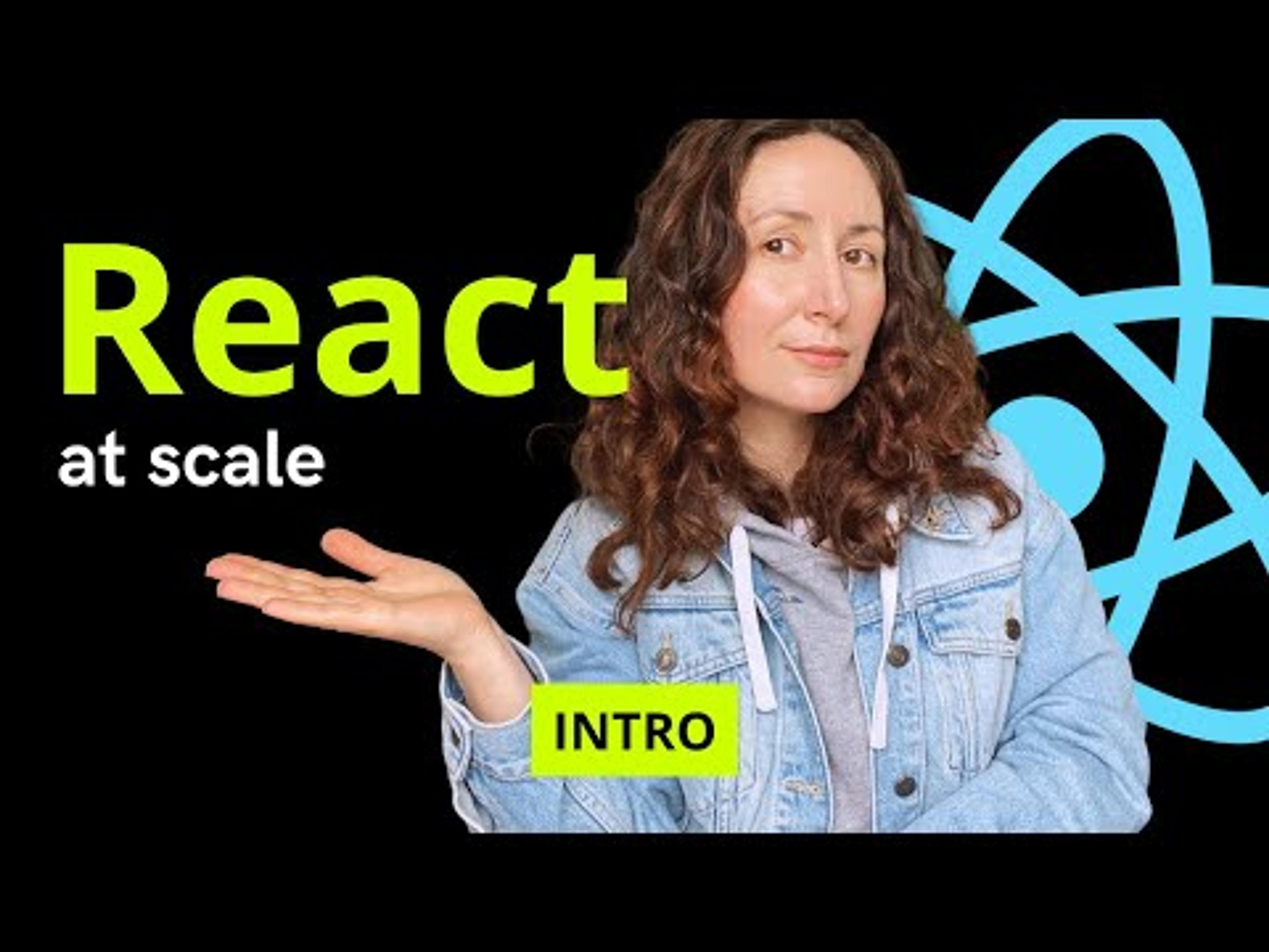 Building and scaling large react applications
