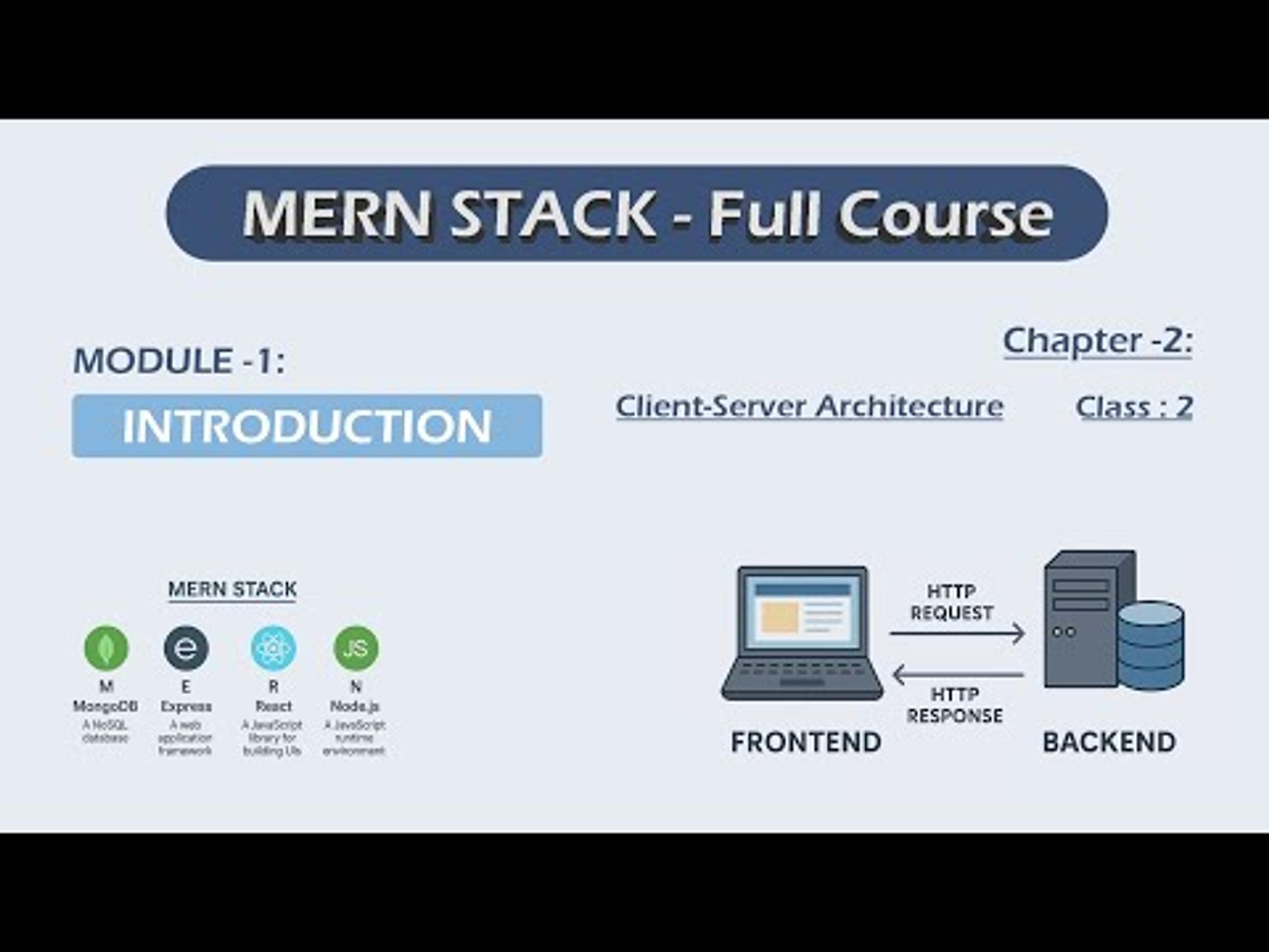 🔴 MERN Stack Full Course | MongoDB, Express, React, Node.js (Full Tutorial)