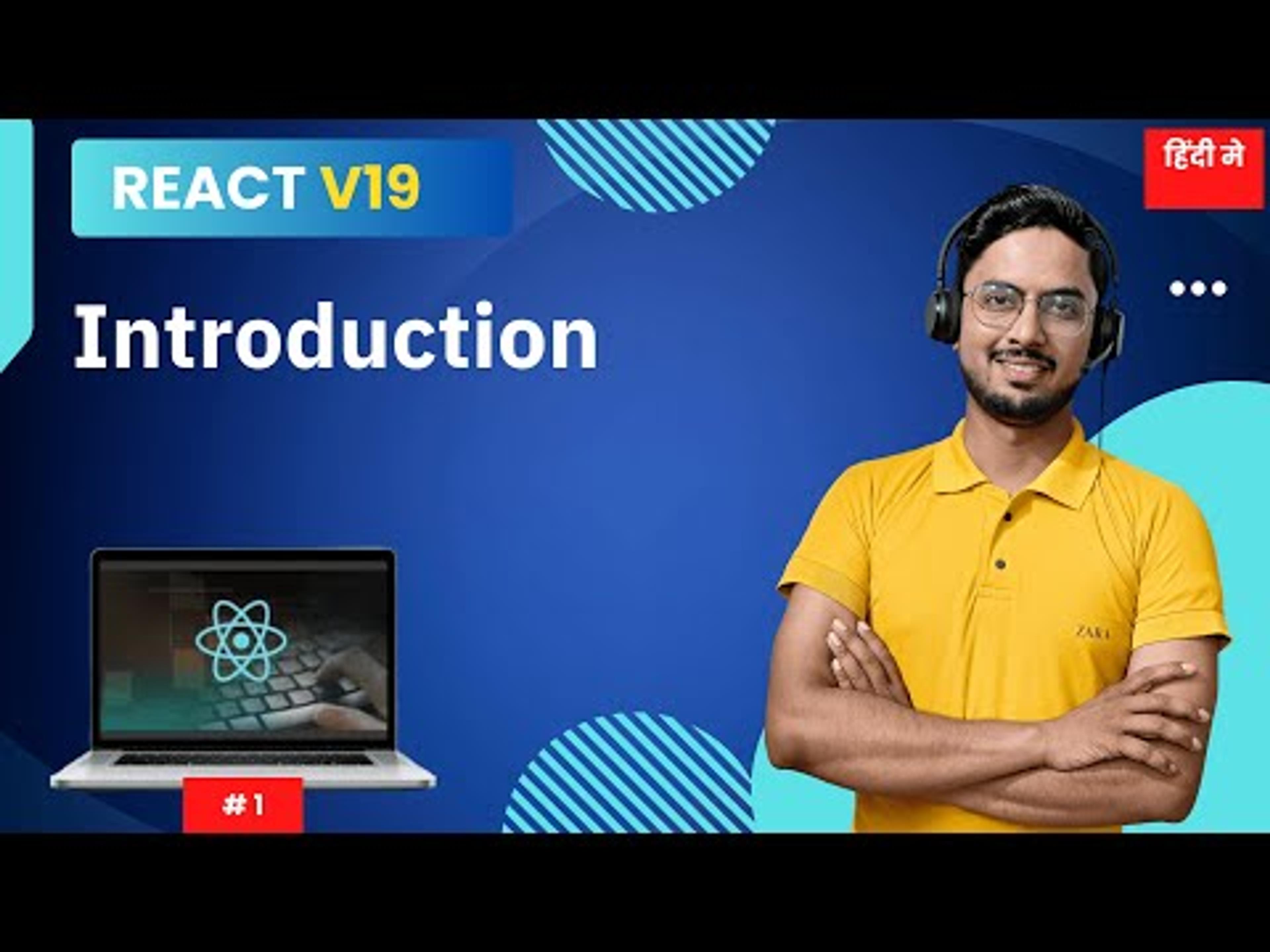 React JS v19 Tutorial for Beginners in Hindi in 2025!