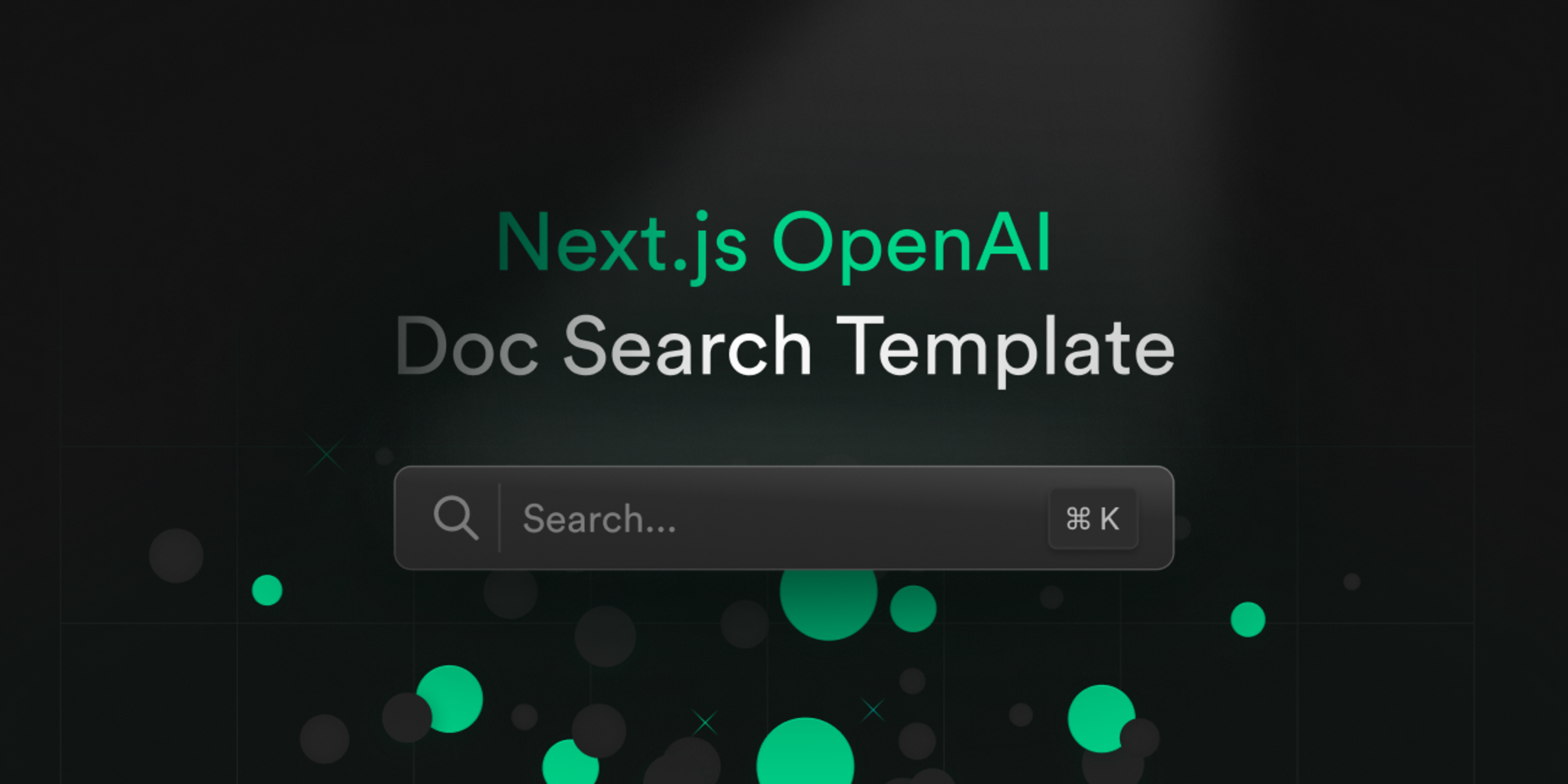 Template for building your own custom ChatGPT style doc search powered by Next.js, OpenAI, and Supabase.