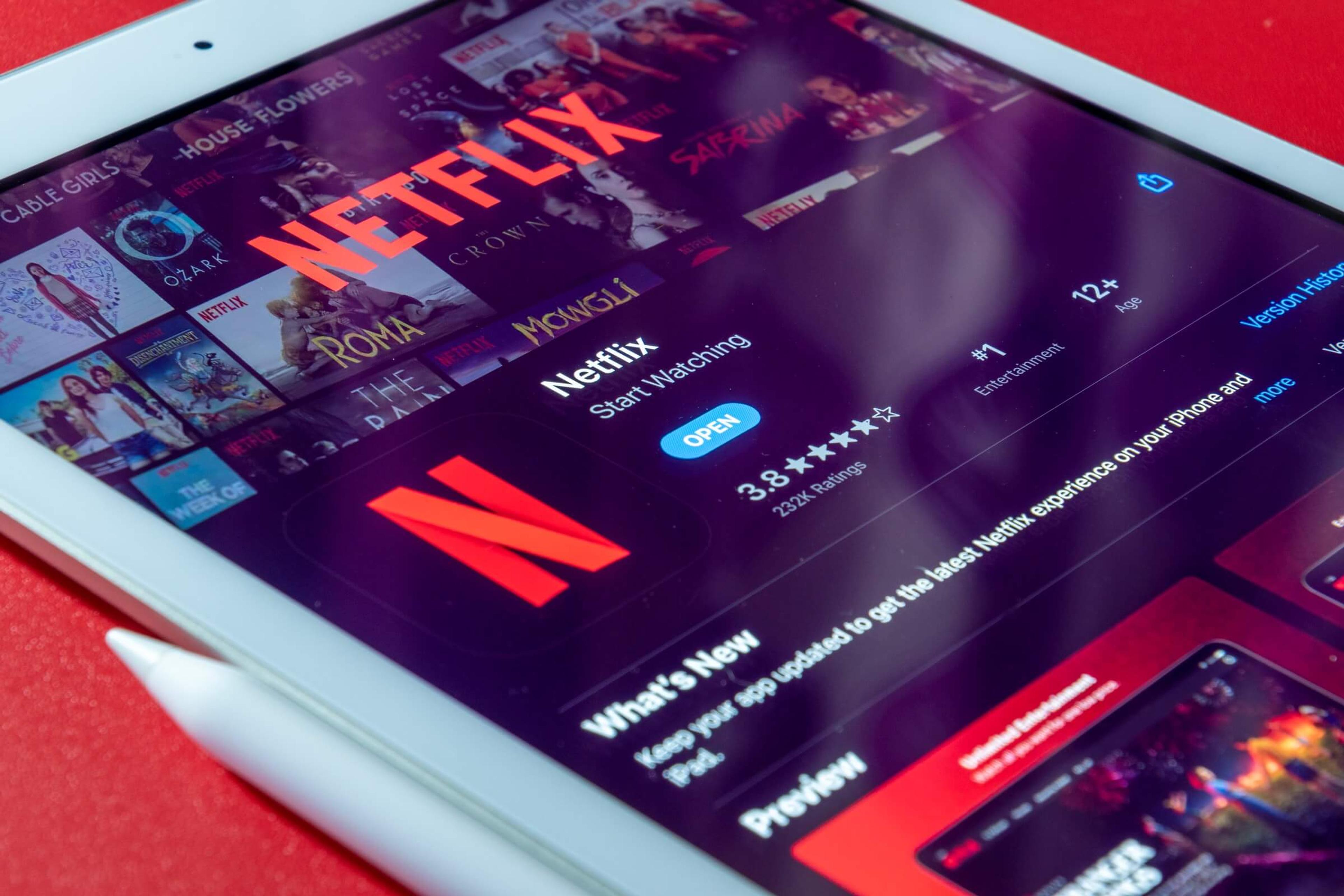 Netflix On Tablet