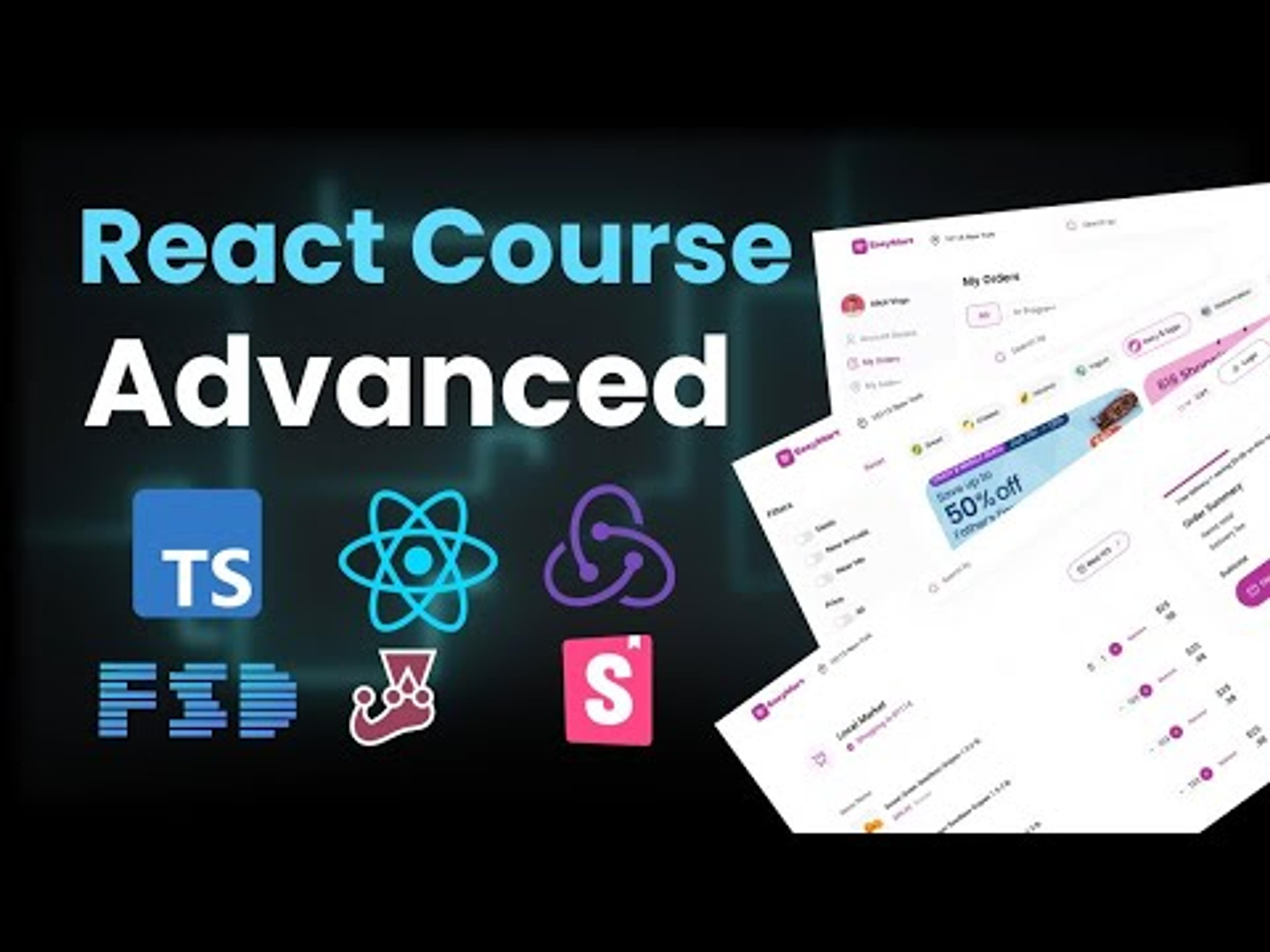 React Advanced Course | Build Production-Ready Ecommerce WebApp Using React,TypeScript, RTK Query, Feature-Sliced Design, Storybook, Eslint, Vite, etc