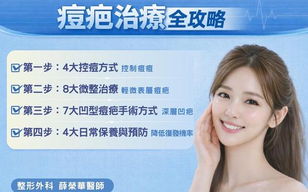 痘疤治療全攻略｜一次搞懂改善方法