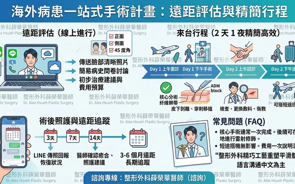 海外病患專區：針對港、澳、大陸病患的「遠距評估與一站式手術」計畫