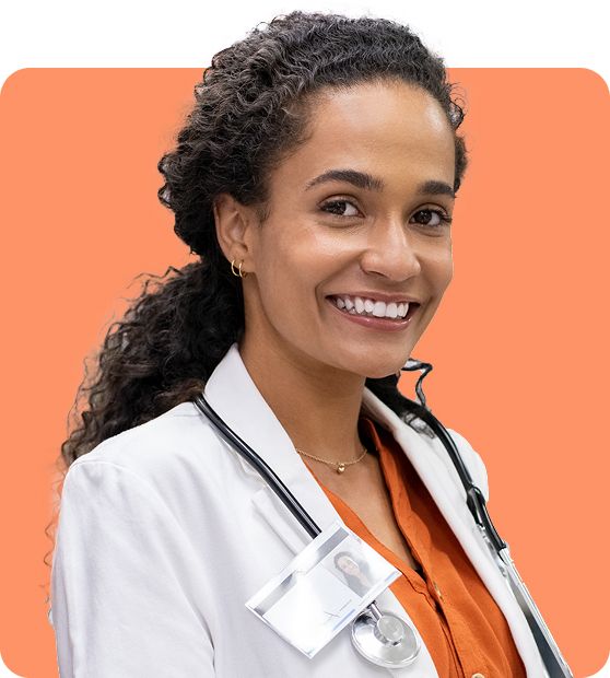 doctor smiling