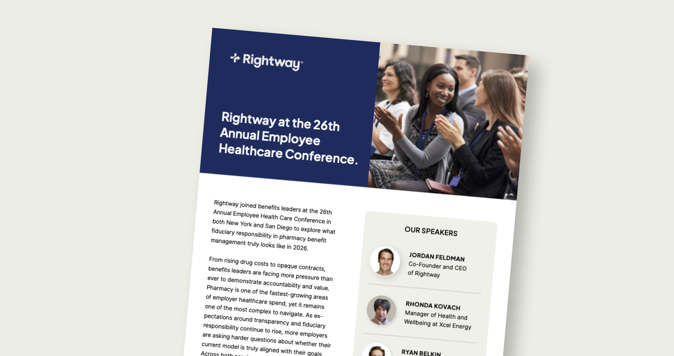 Key takeaways from the 26th Annual Employee Healthcare Conference.
