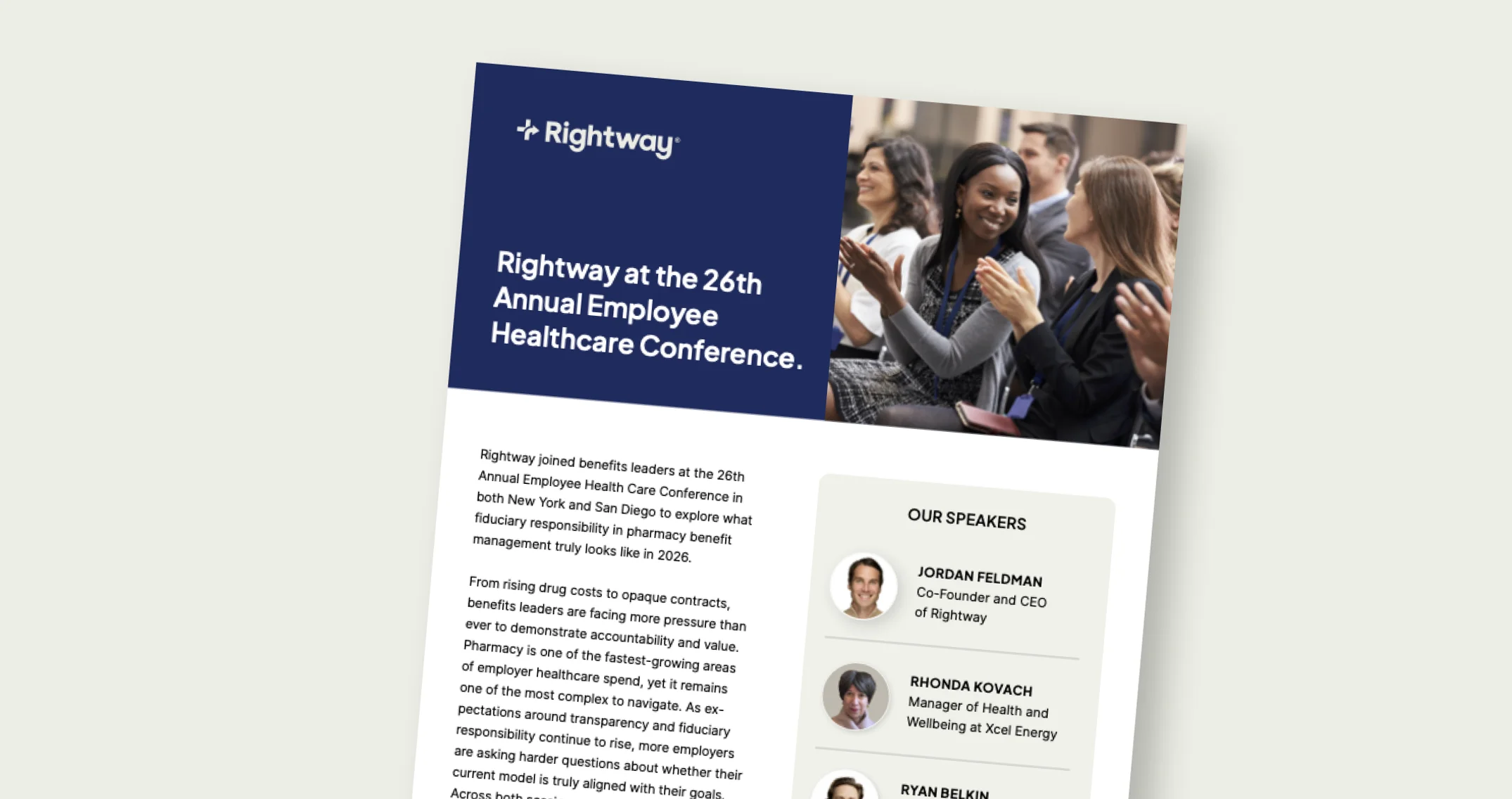Key takeaways from the 26th Annual Employee Healthcare Conference.
