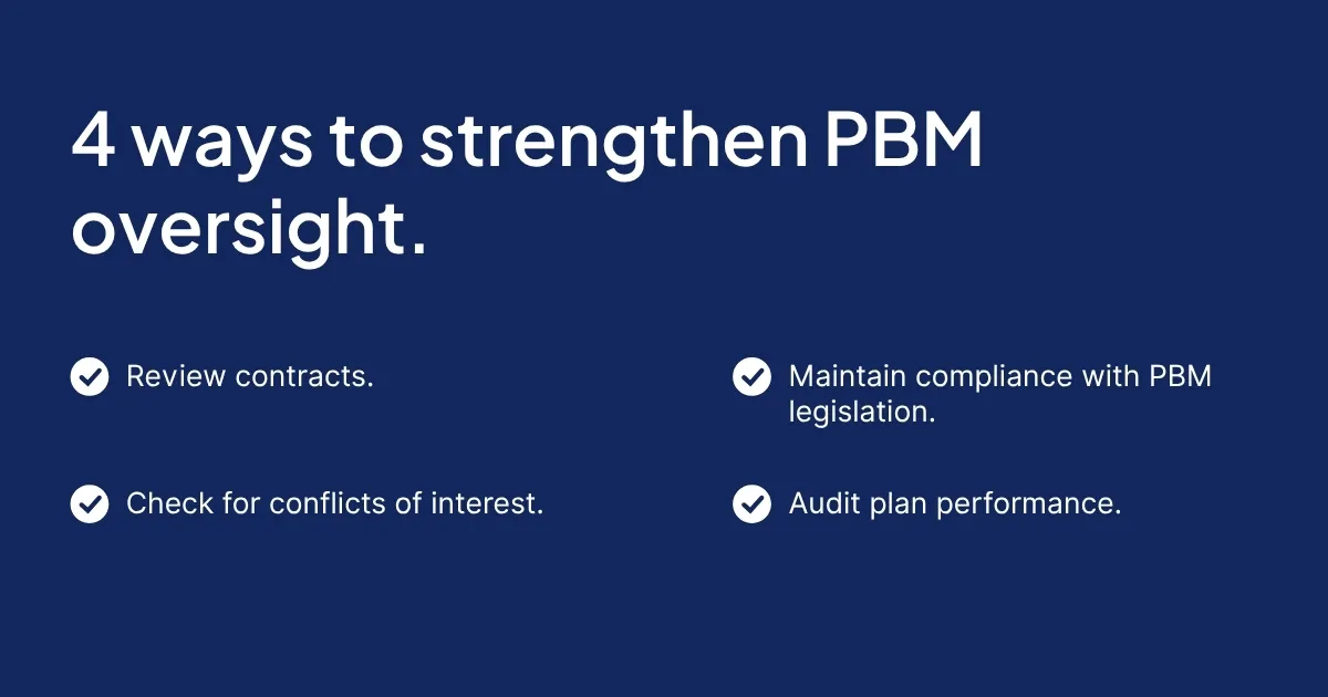 PBM innovation benefits.