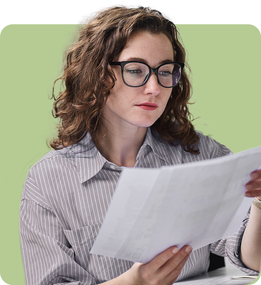 lady reading