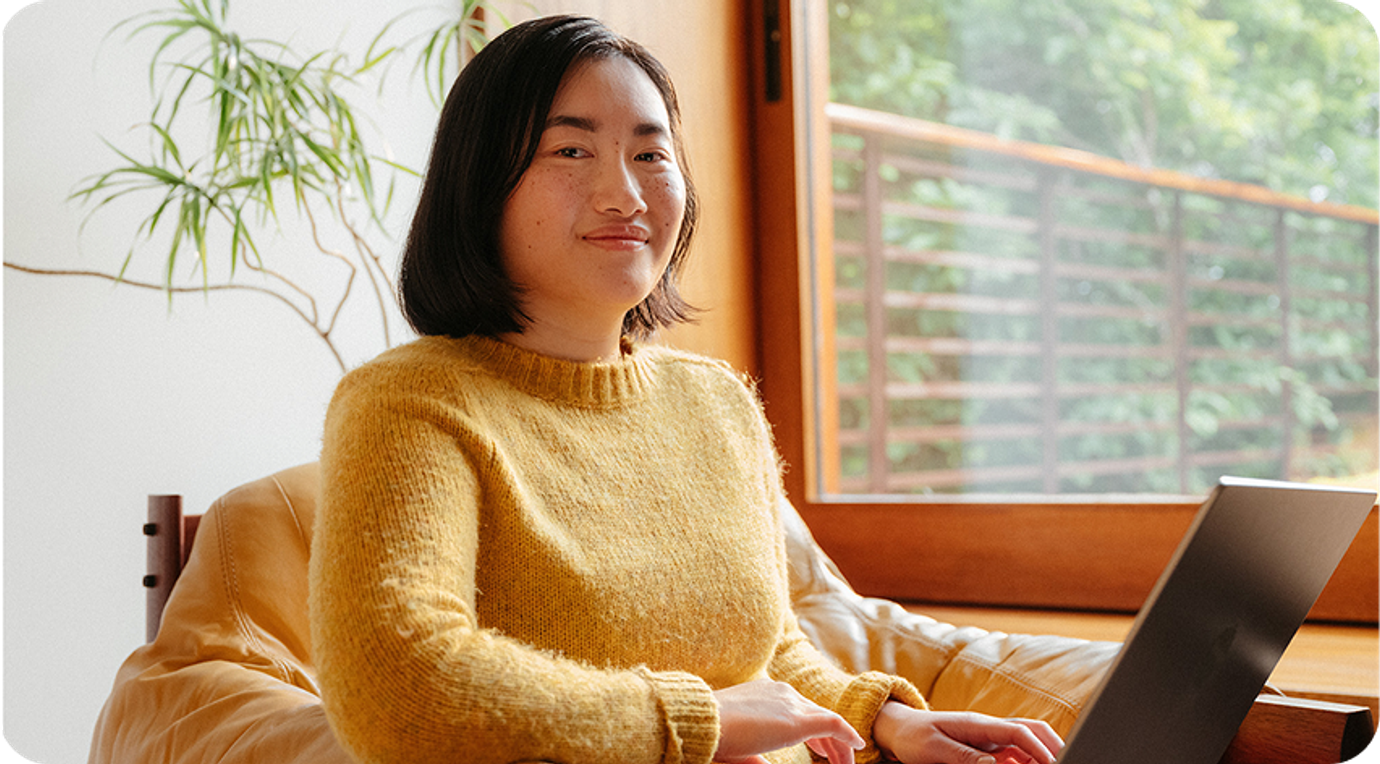women looking at ipad