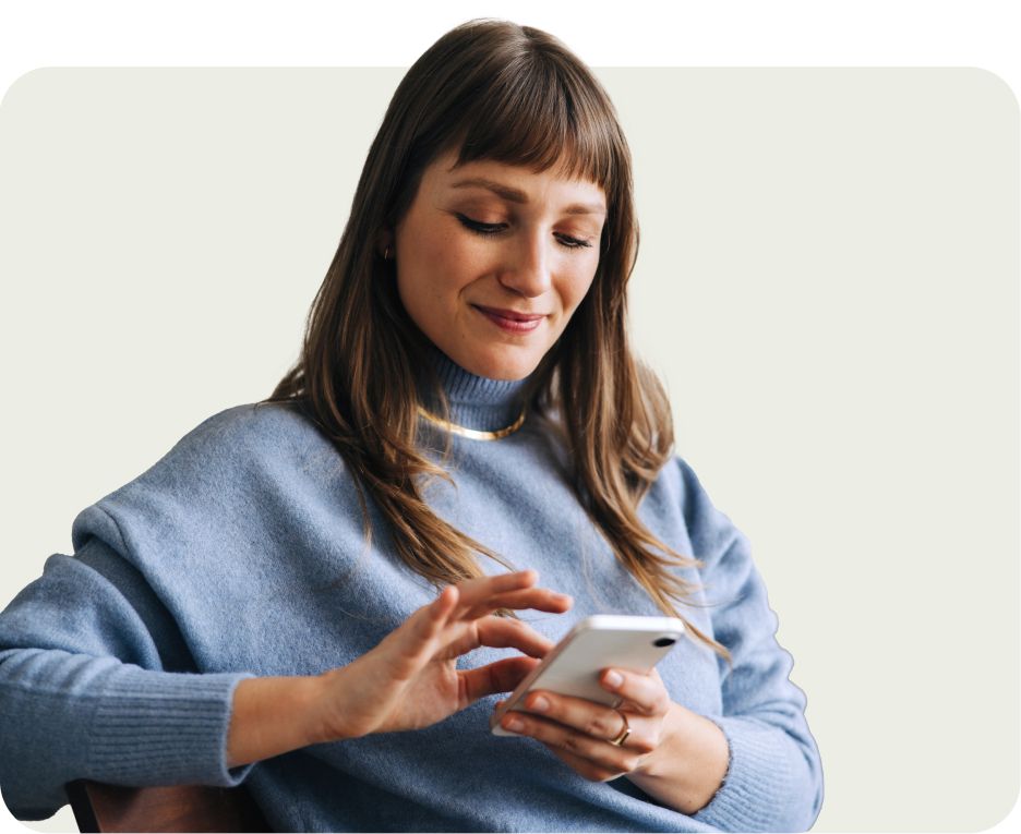 women on phone