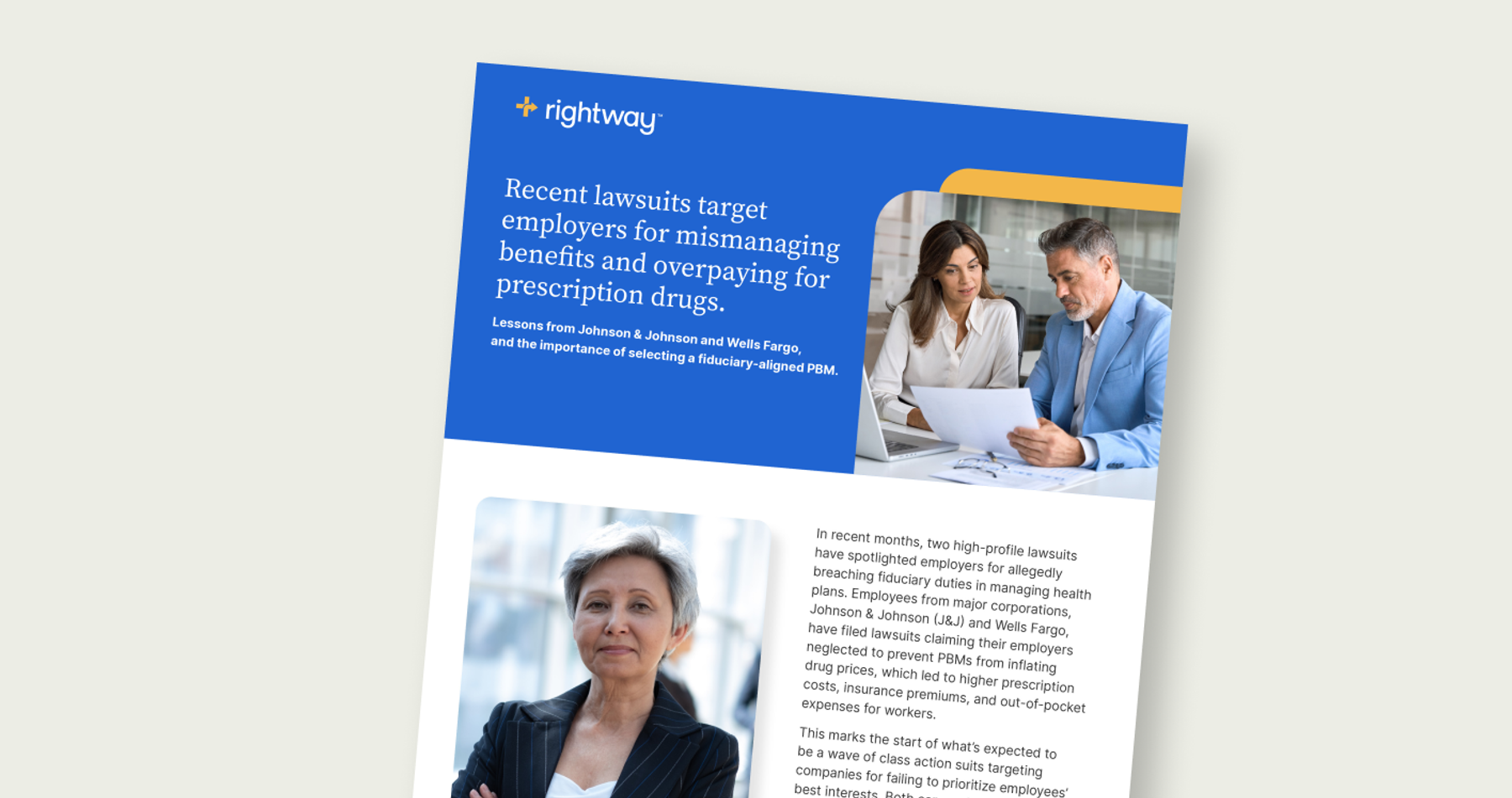 Rightway | Clinical Care Navigation | Effective Transparent PBM.
