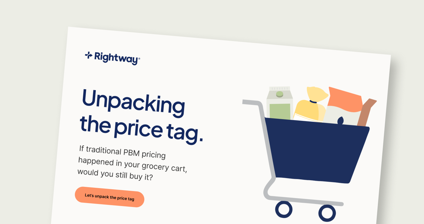 What traditional PBM pricing would look like in your grocery cart.