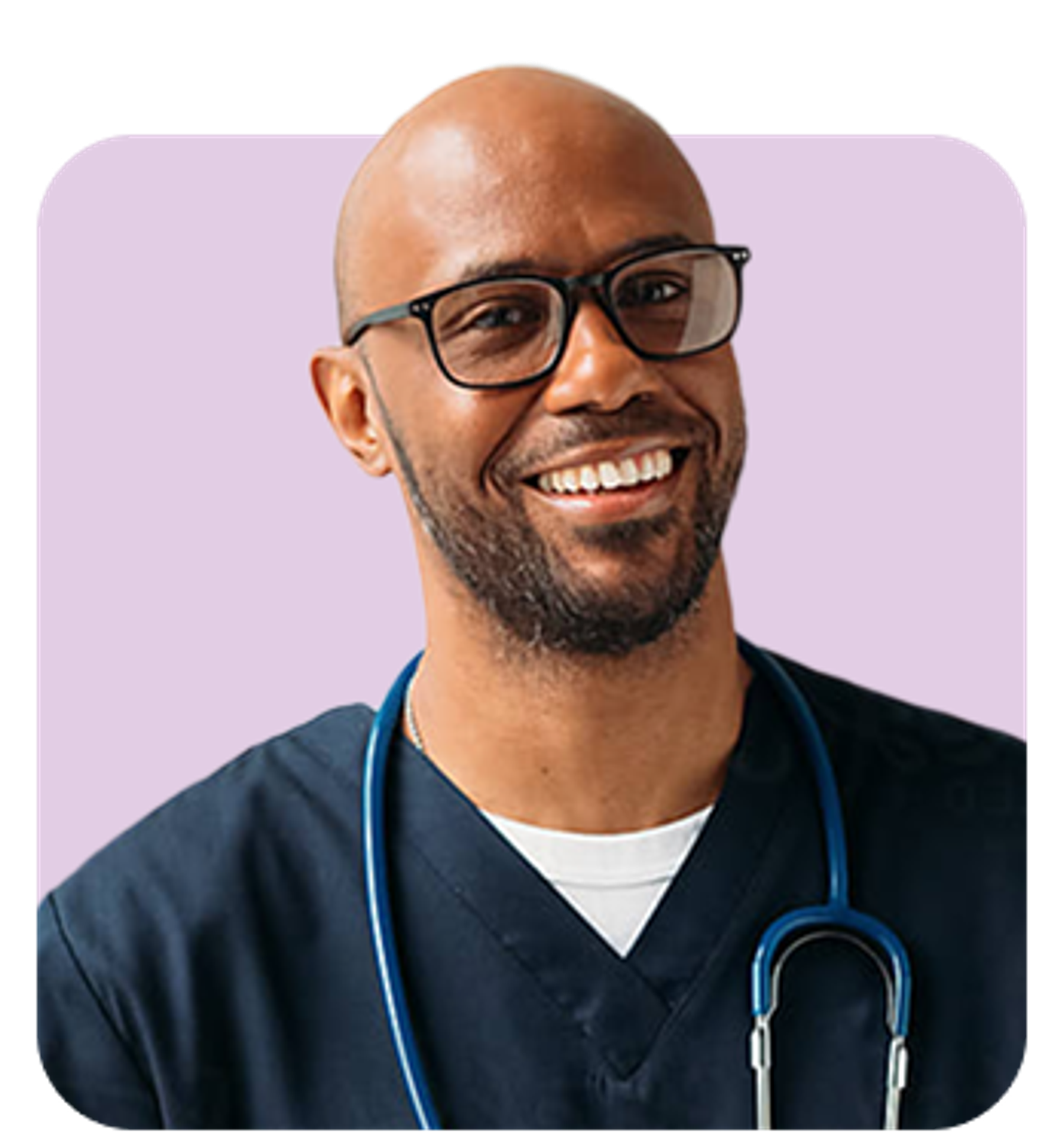 Doctor smiling