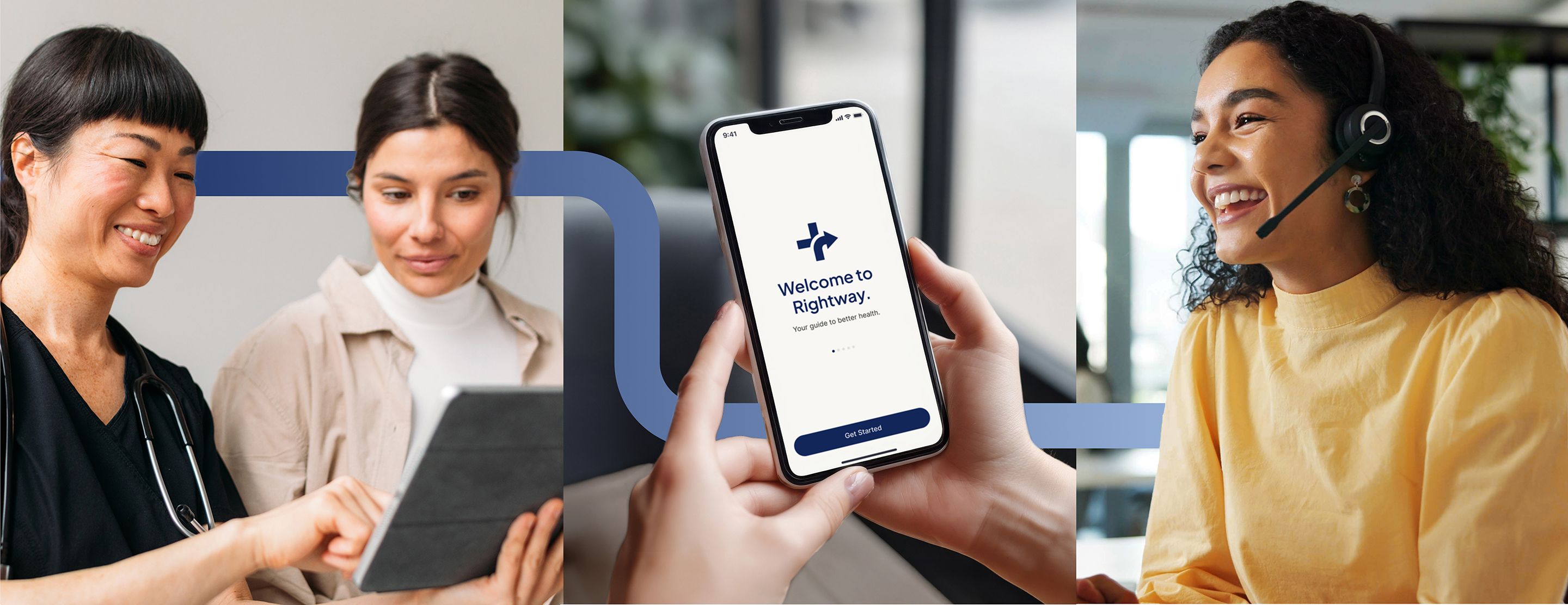 Nurse, phone and health guide