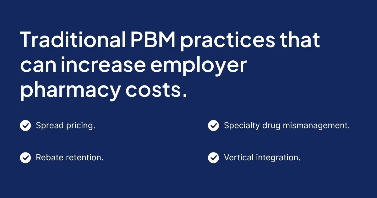 Key criteria for evaluating technology in PBM partners.