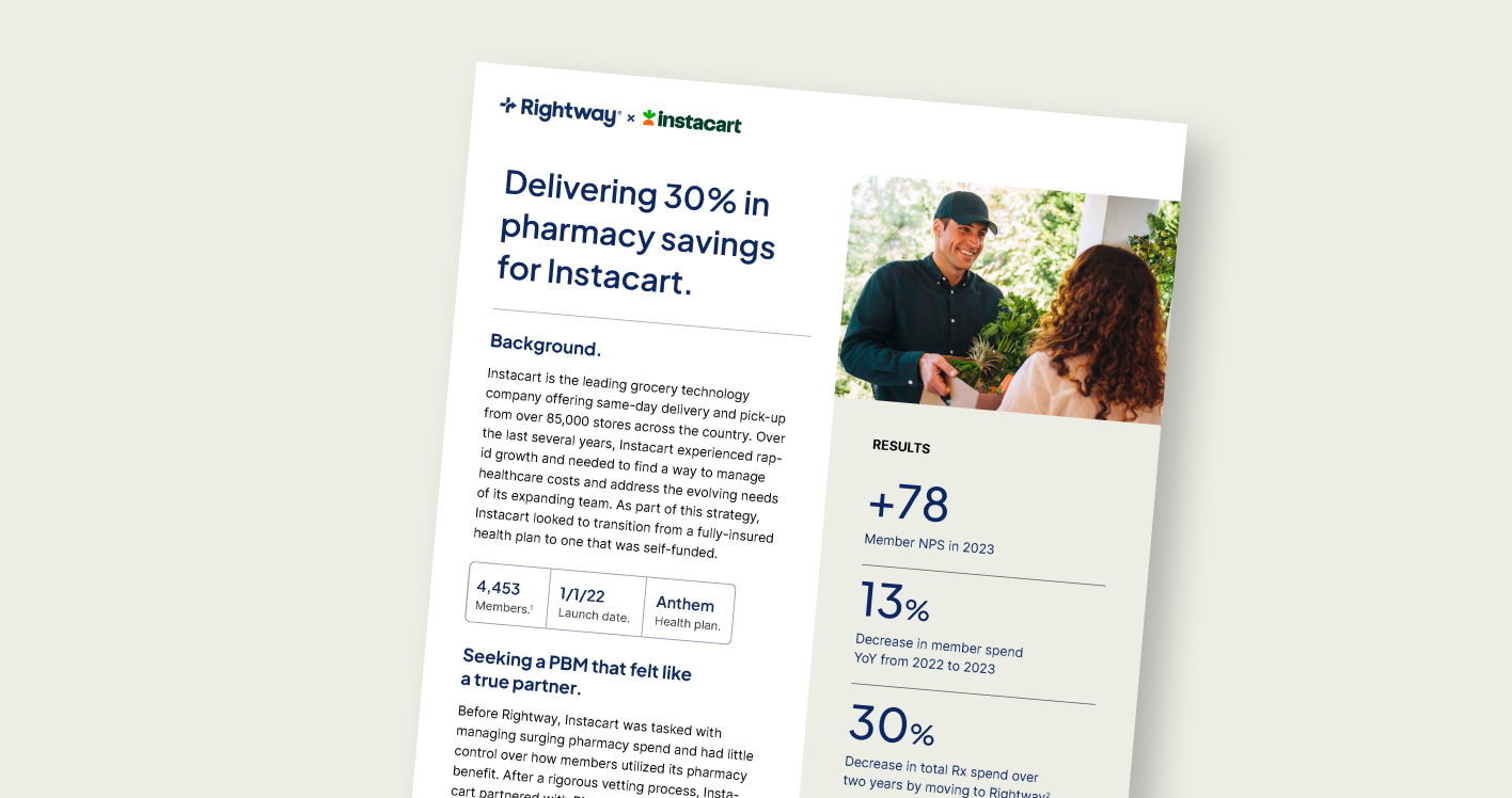 Delivering 30% in pharmacy savings for Instacart.