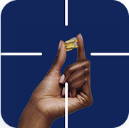 Hand with pills