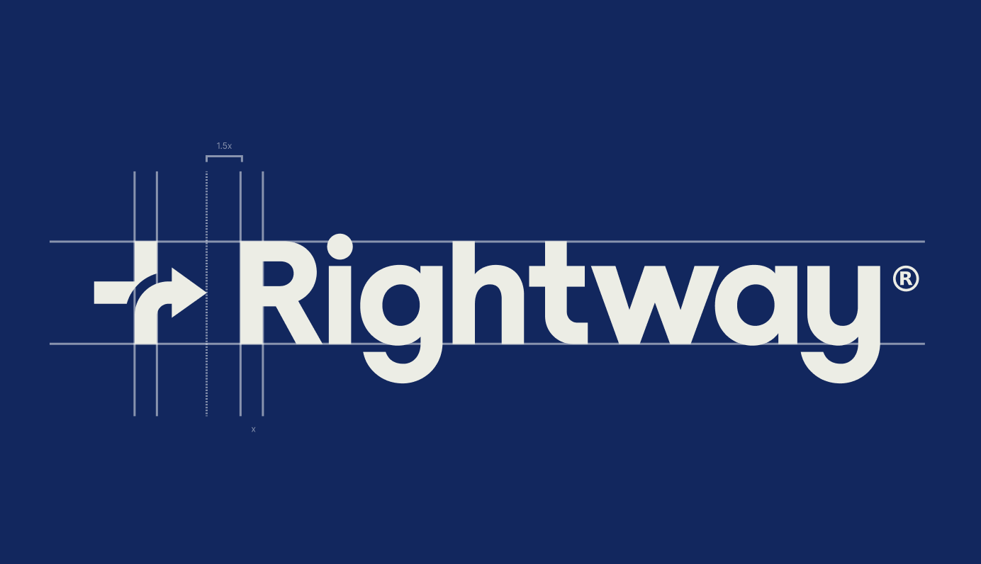 Rightway logo blueprint