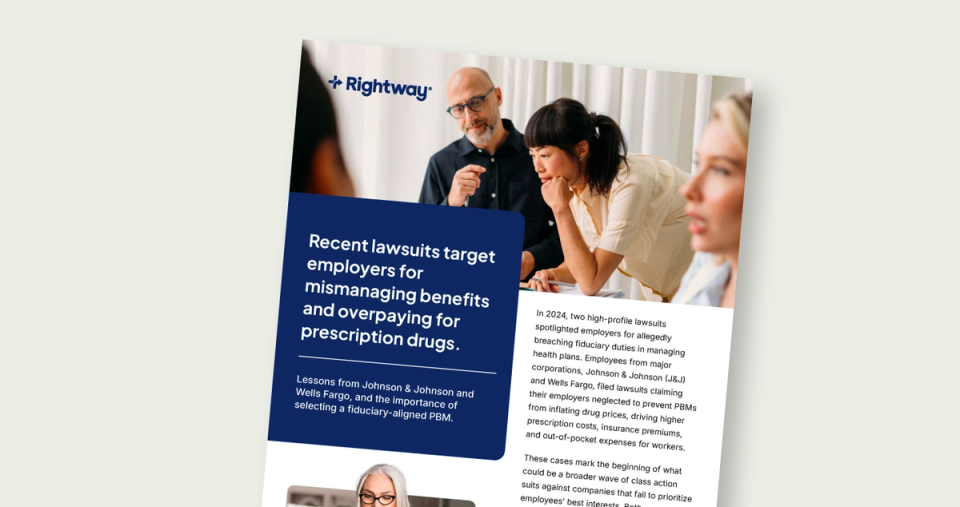 Rightway | Clinical Care Navigation | Effective Transparent PBM.