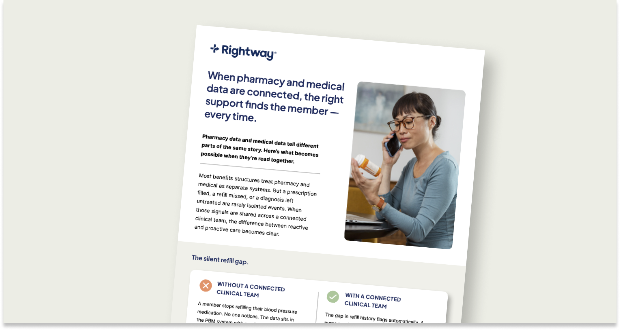 When pharmacy and medical data are connected, the right support finds the member—every time.