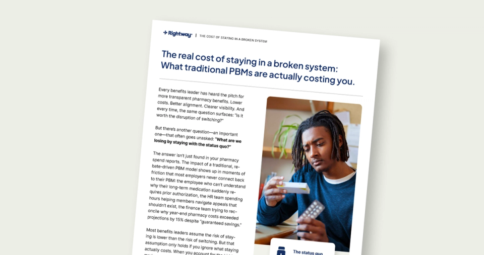 Rightway | Clinical Care Navigation | Effective Transparent PBM.