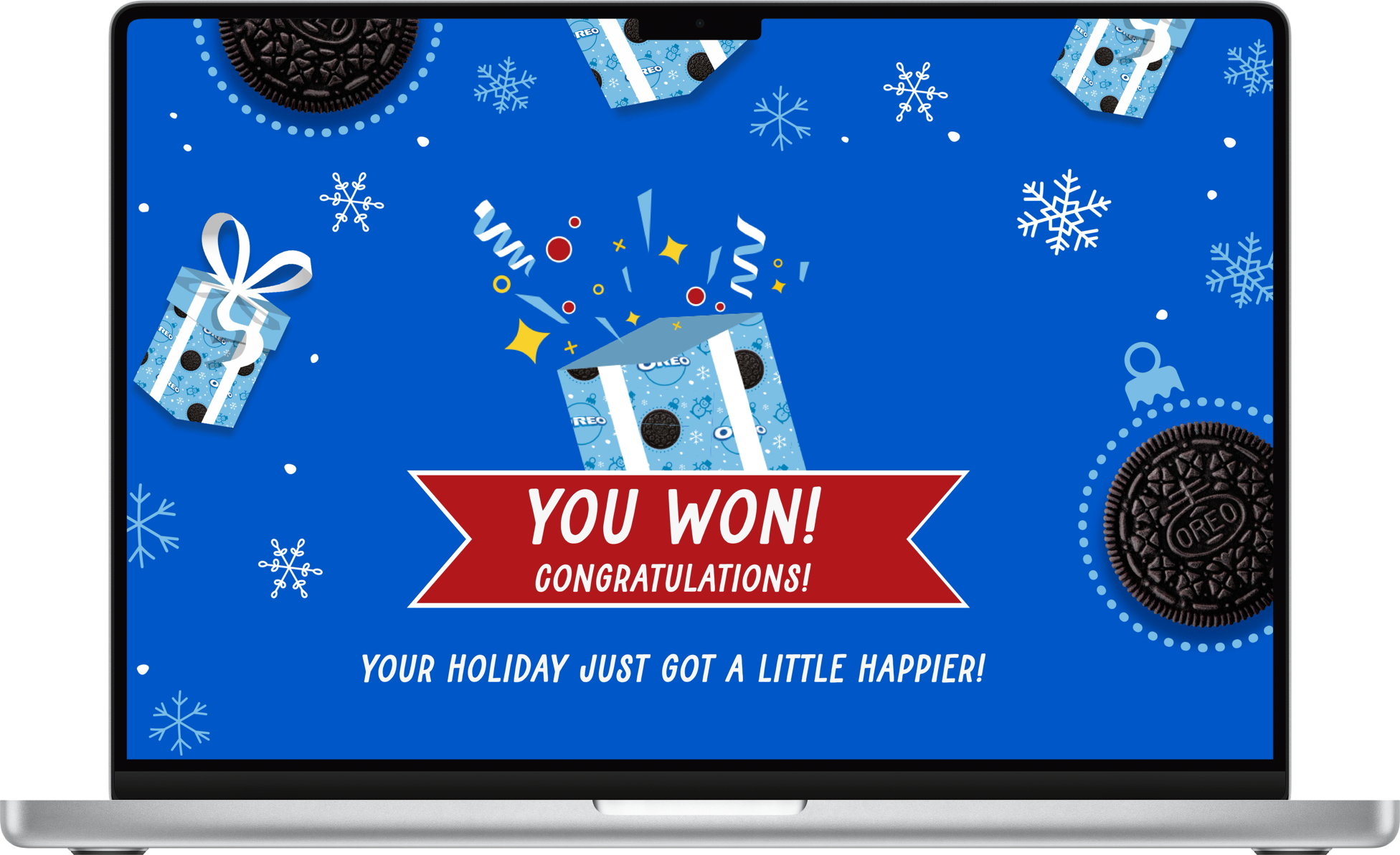 OREO Holiday Instant Win and Sweepstake