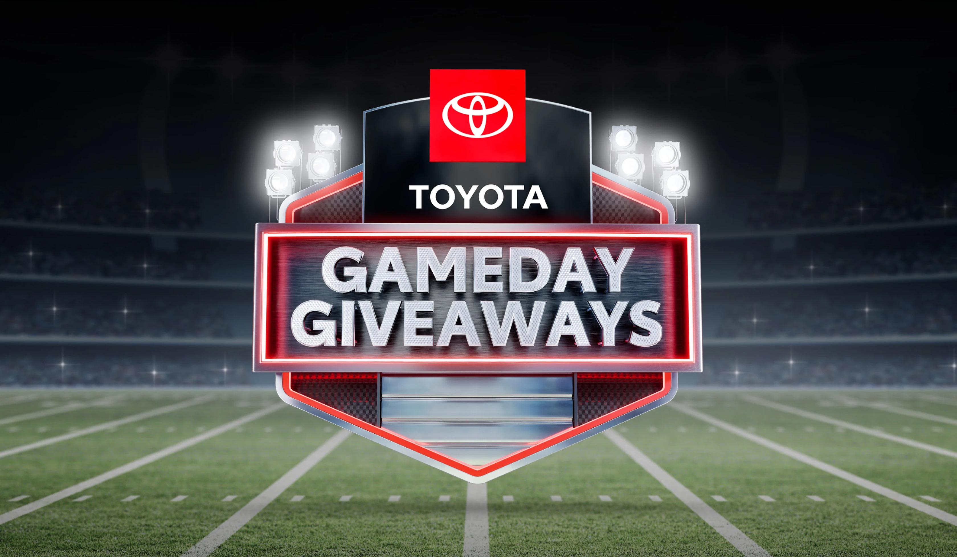Toyota Gameday Giveaways