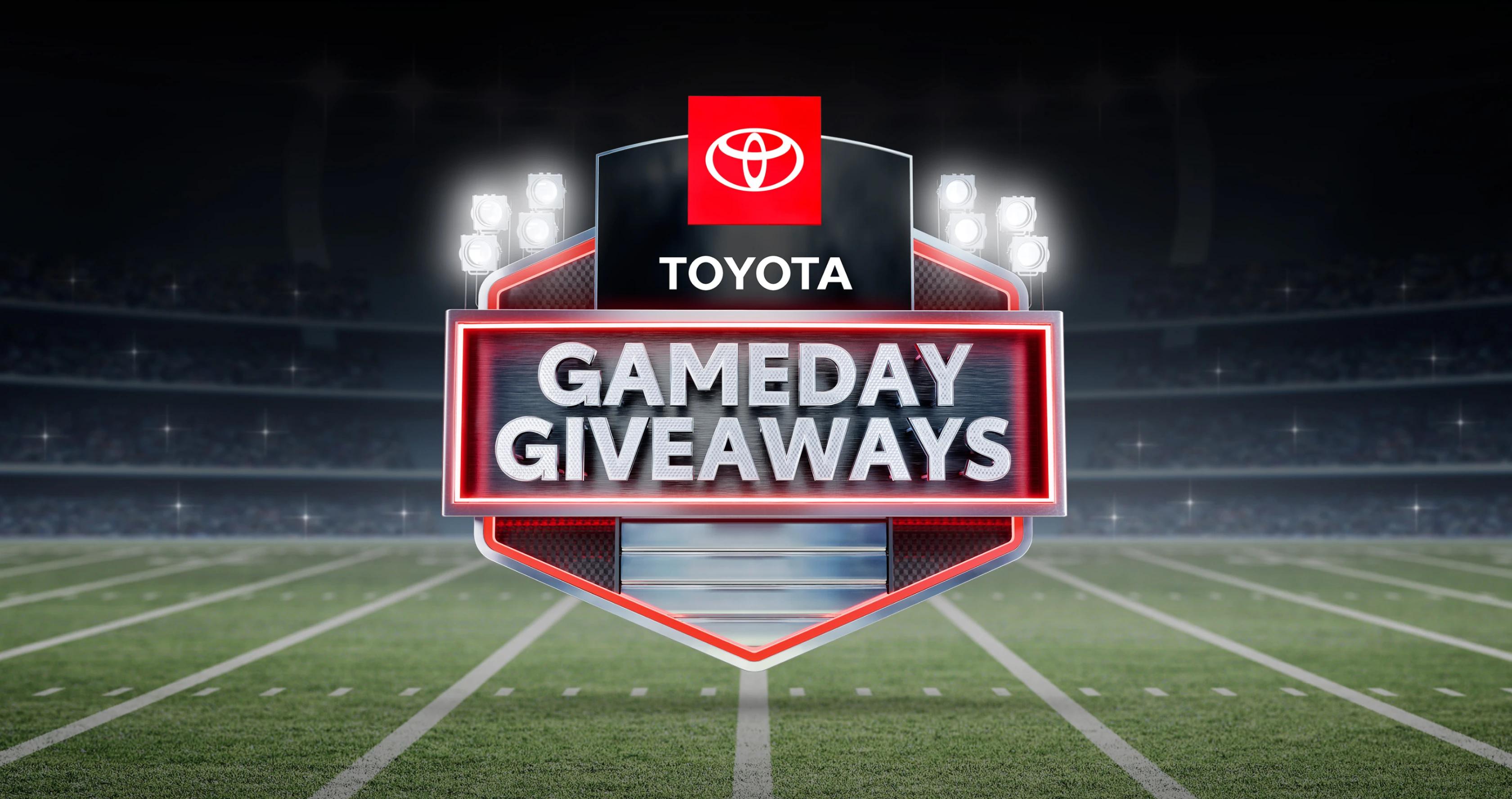 Toyota Gameday Giveaways