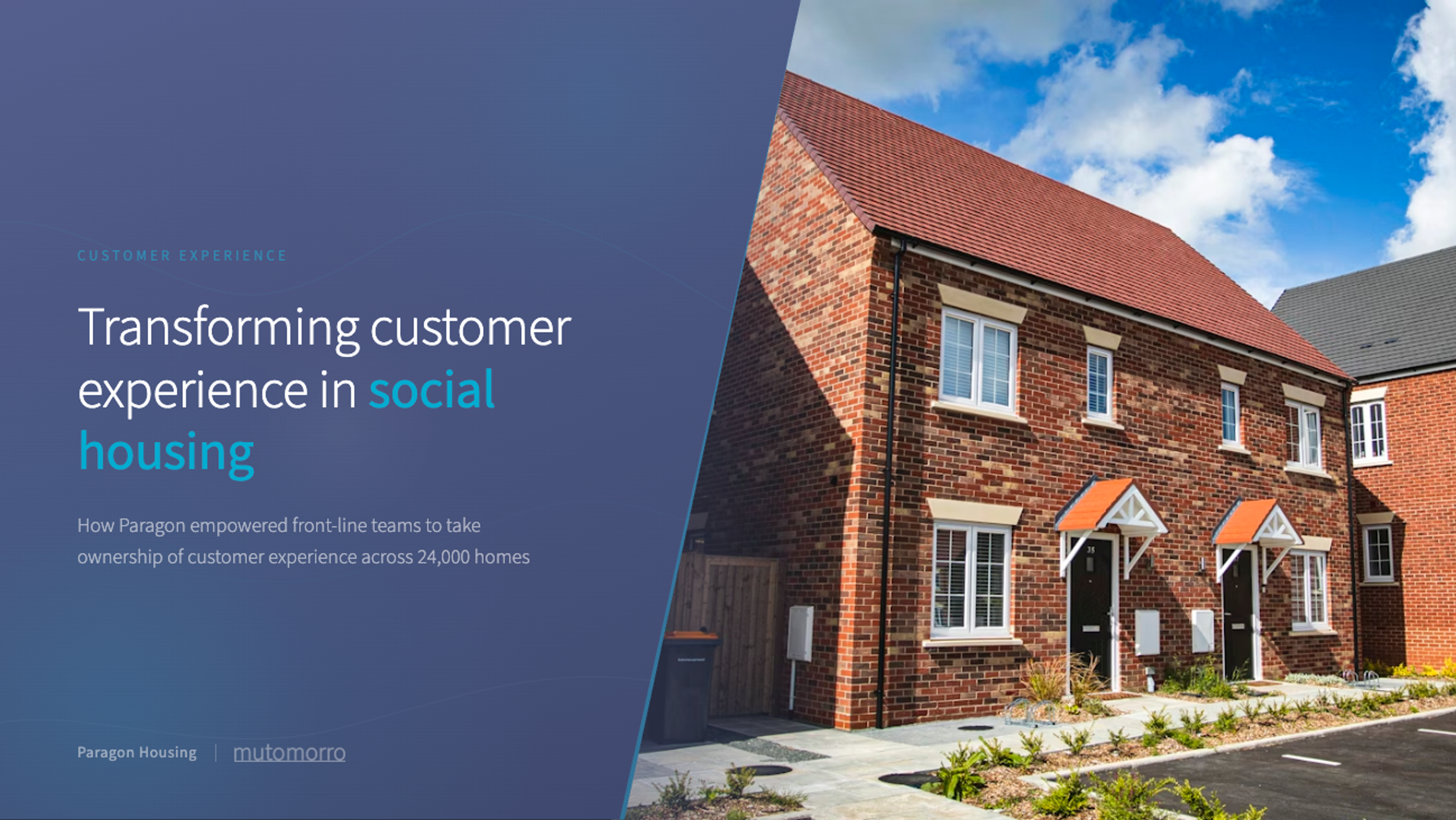 Customer experience in social housing - empowering front line staff