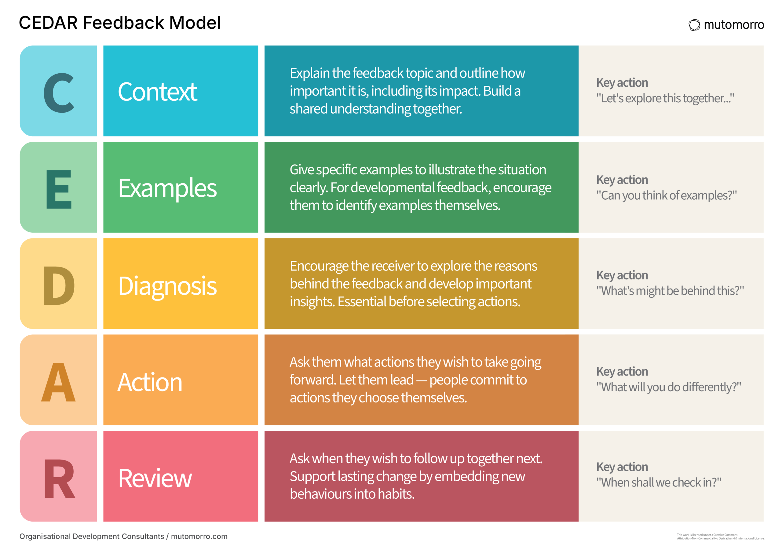 CEDAR™ Feedback Model