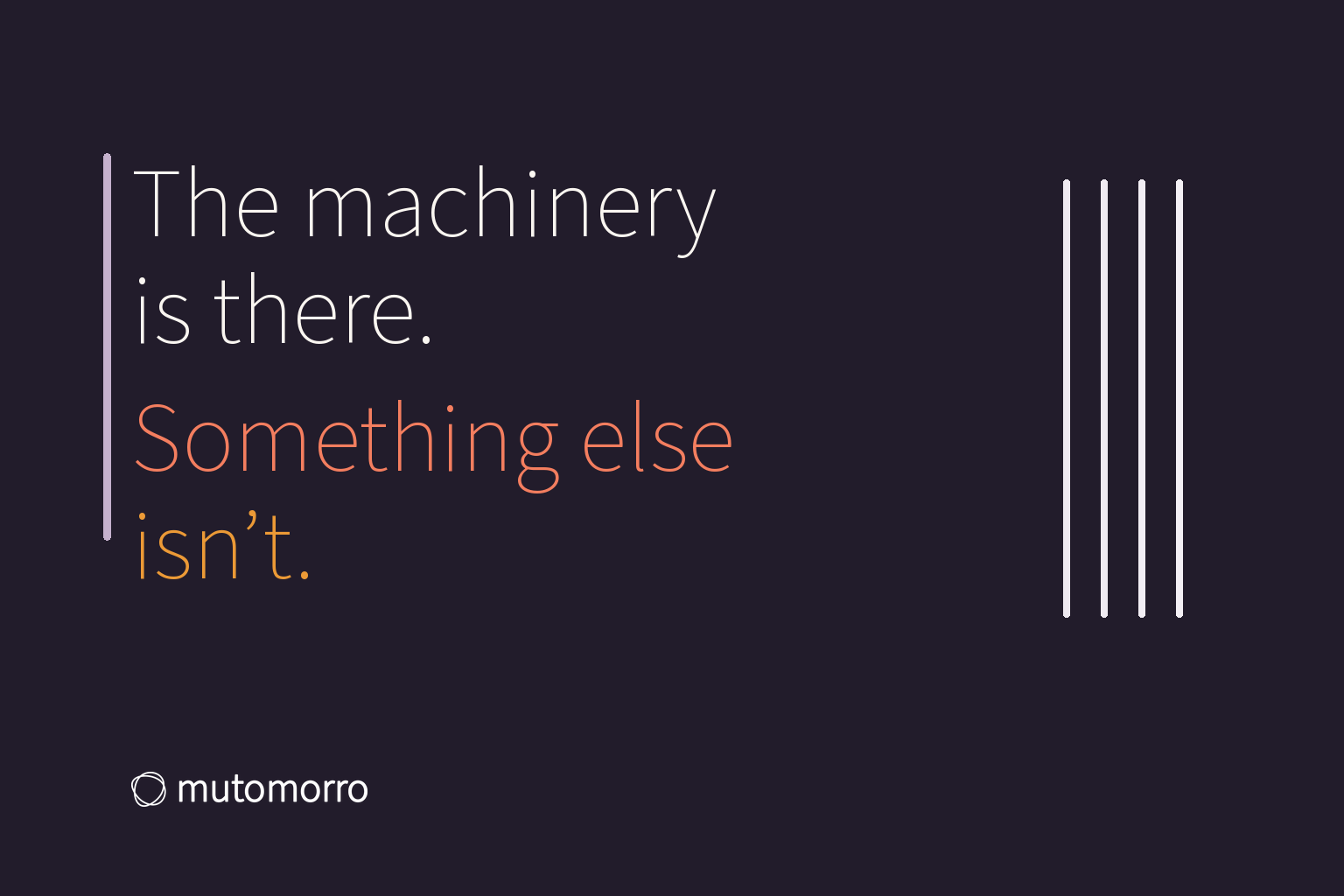 Pull quote: Structure designed without seeing the whole system doesn't just miss things — it can create new friction while solving old problems