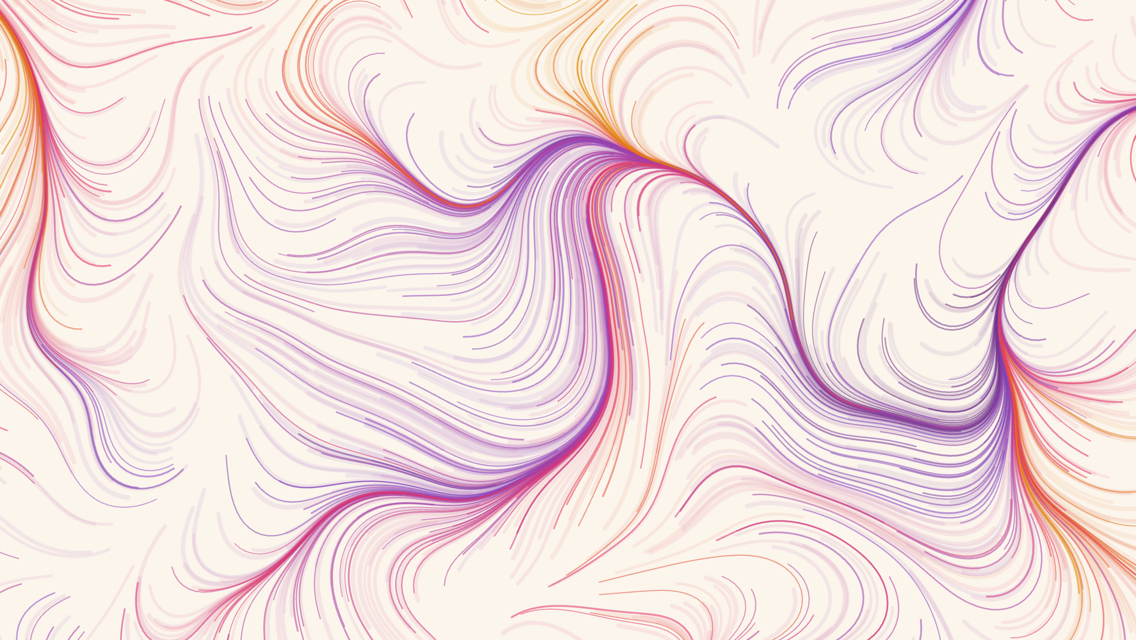 Everyday objects sit in a neat row above the surface while a dense, tangled web of coloured connections runs hidden beneath them.