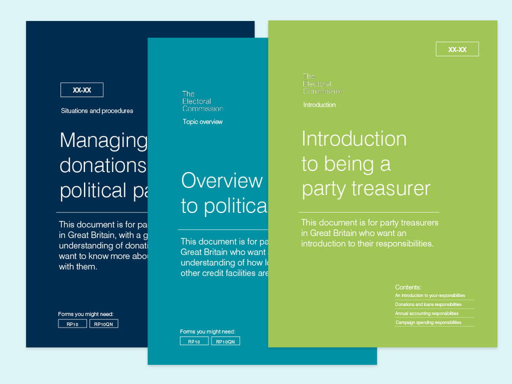 Public sector service design - regulatory guidance
