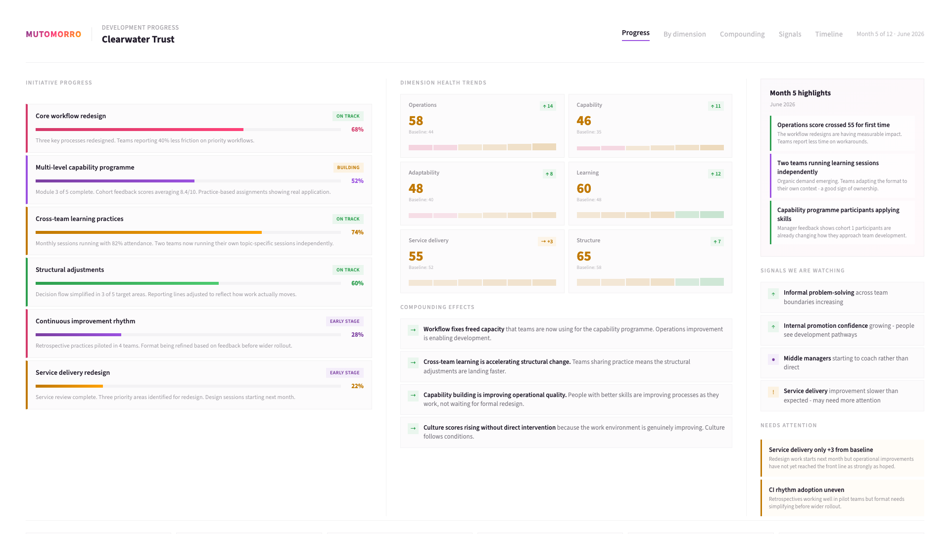 Organisational Development - Making organisational development real through practice