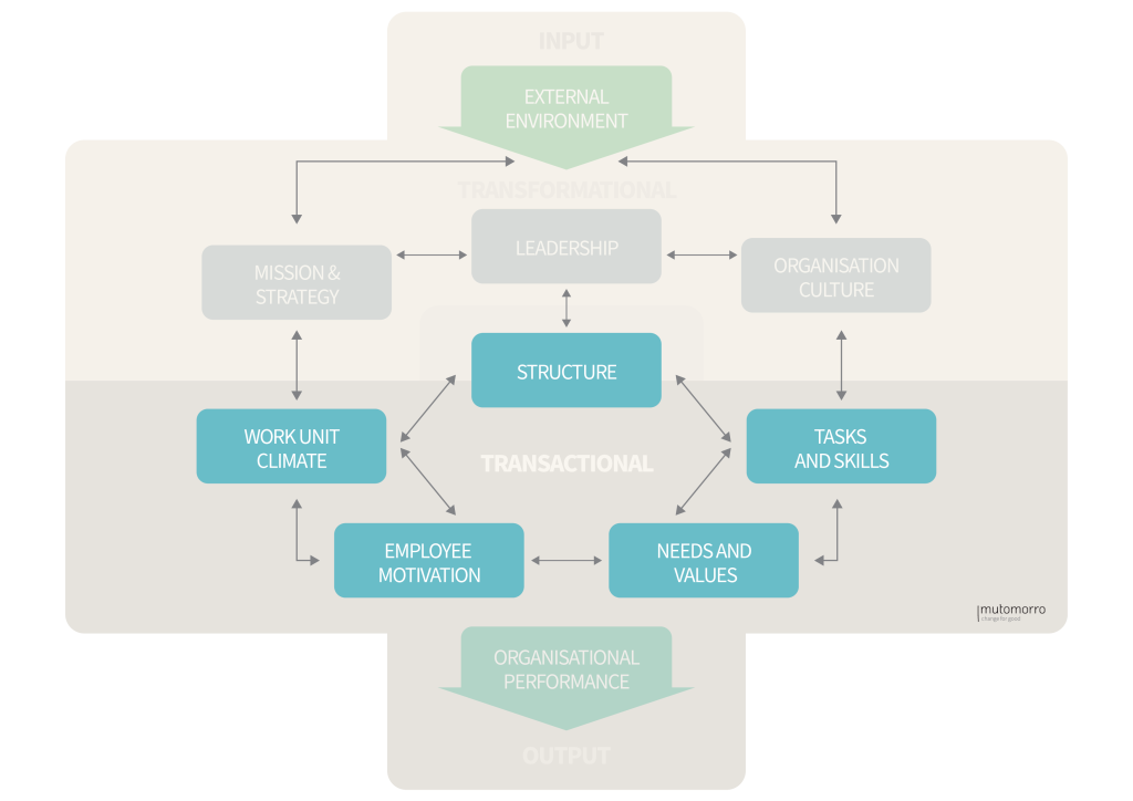 Burke-Litwin Change Model - Throughput- Transactional Factors