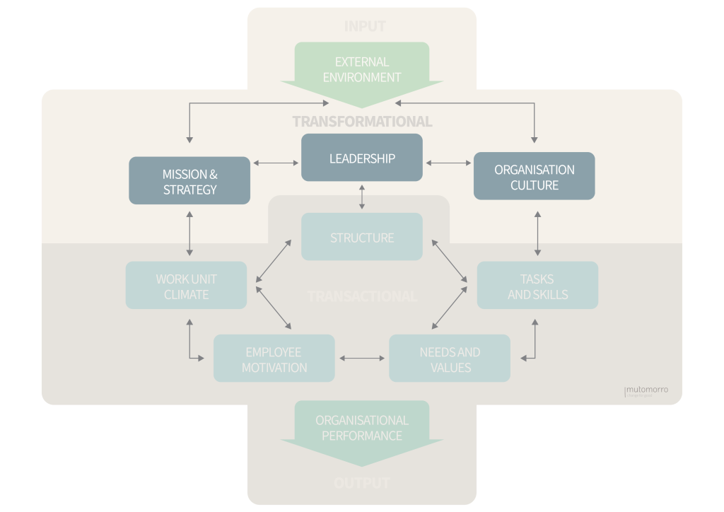 Burke-Litwin Change Model - Throughput- Transformational Factors