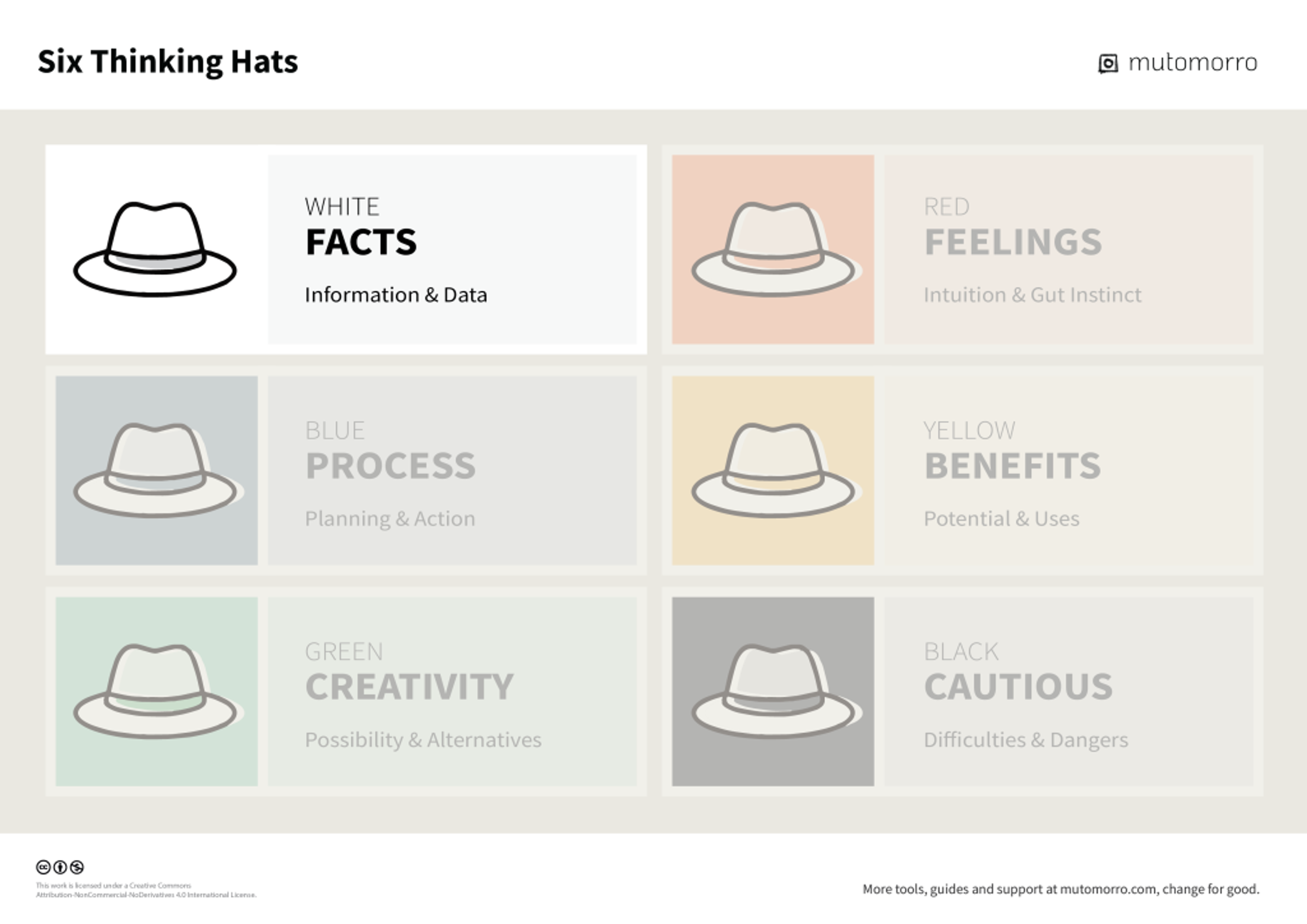 Six Thinking Hats - 1. White Hat - Facts
