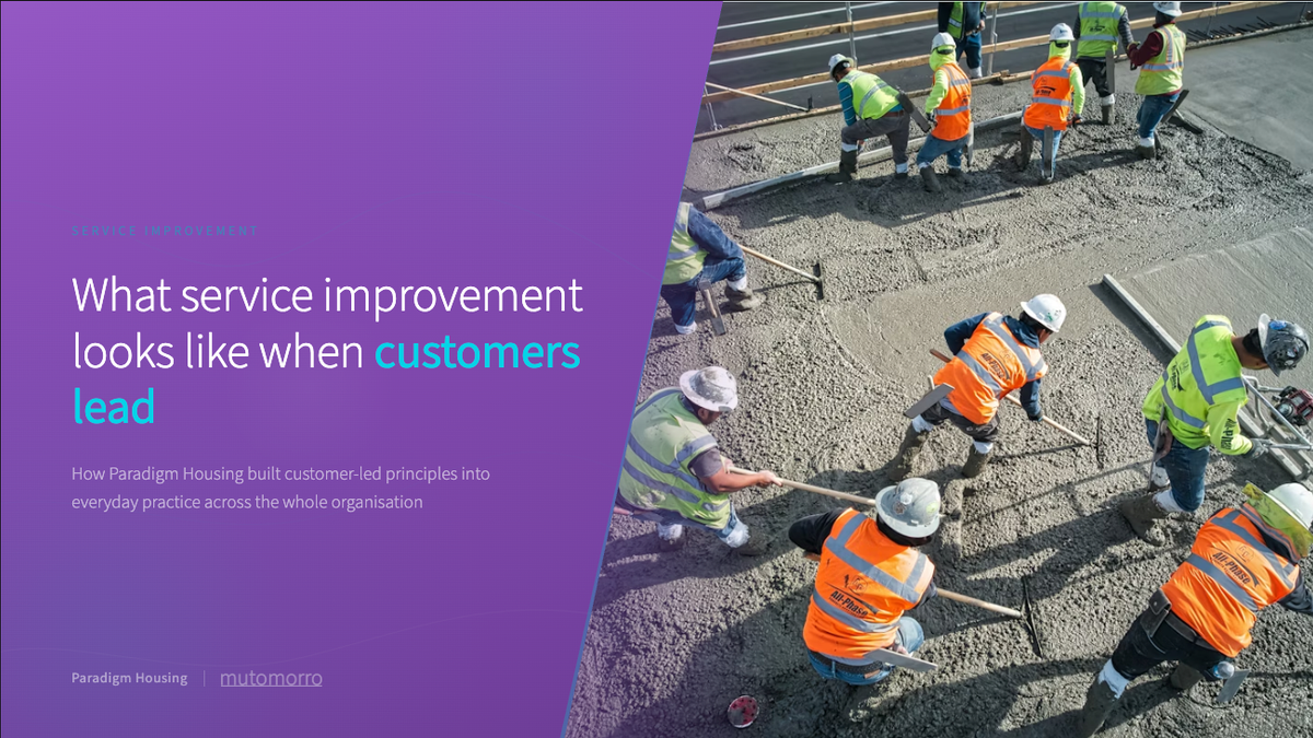 Housing Association Service Improvement