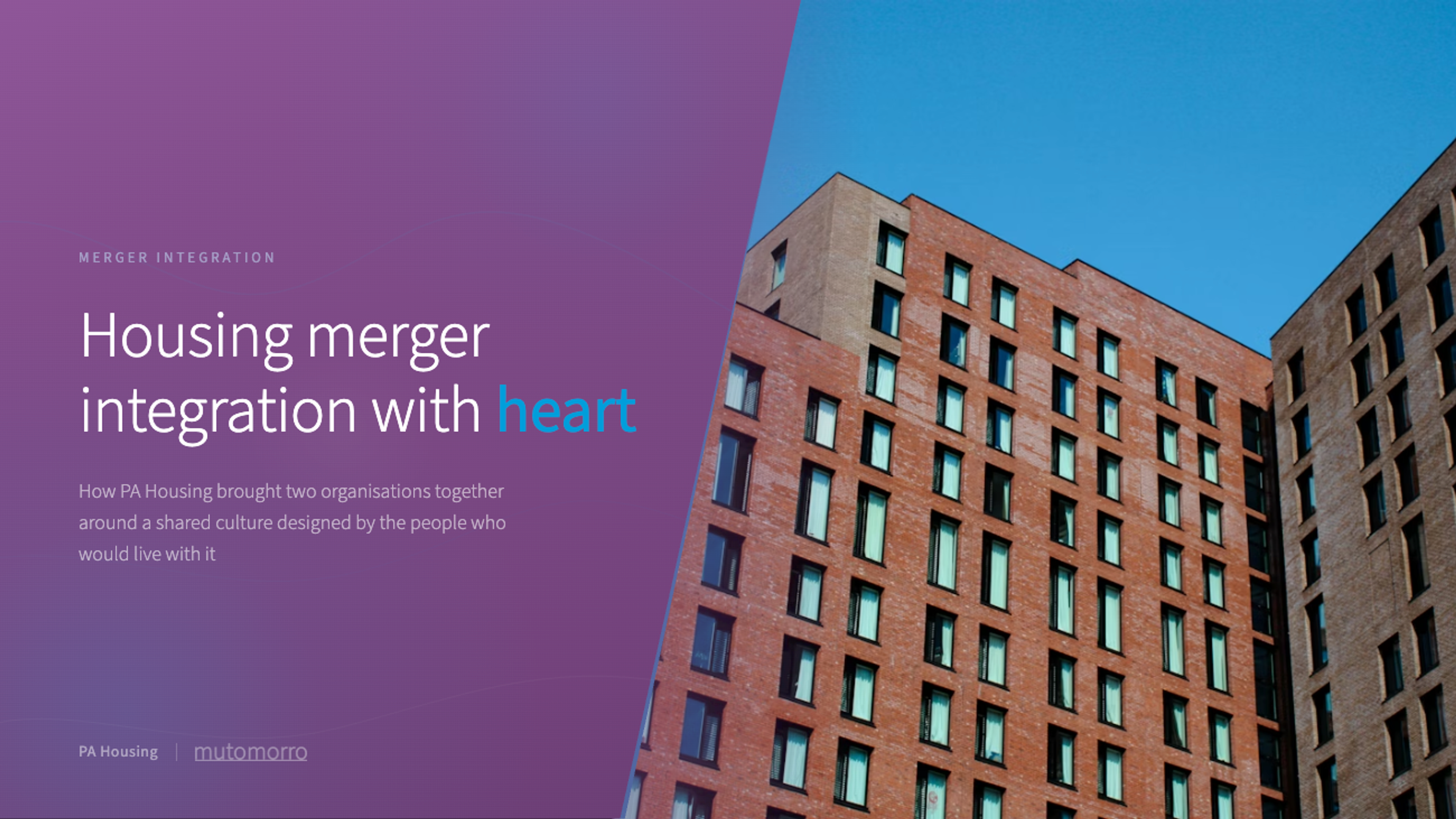 Housing Association Merger Integration