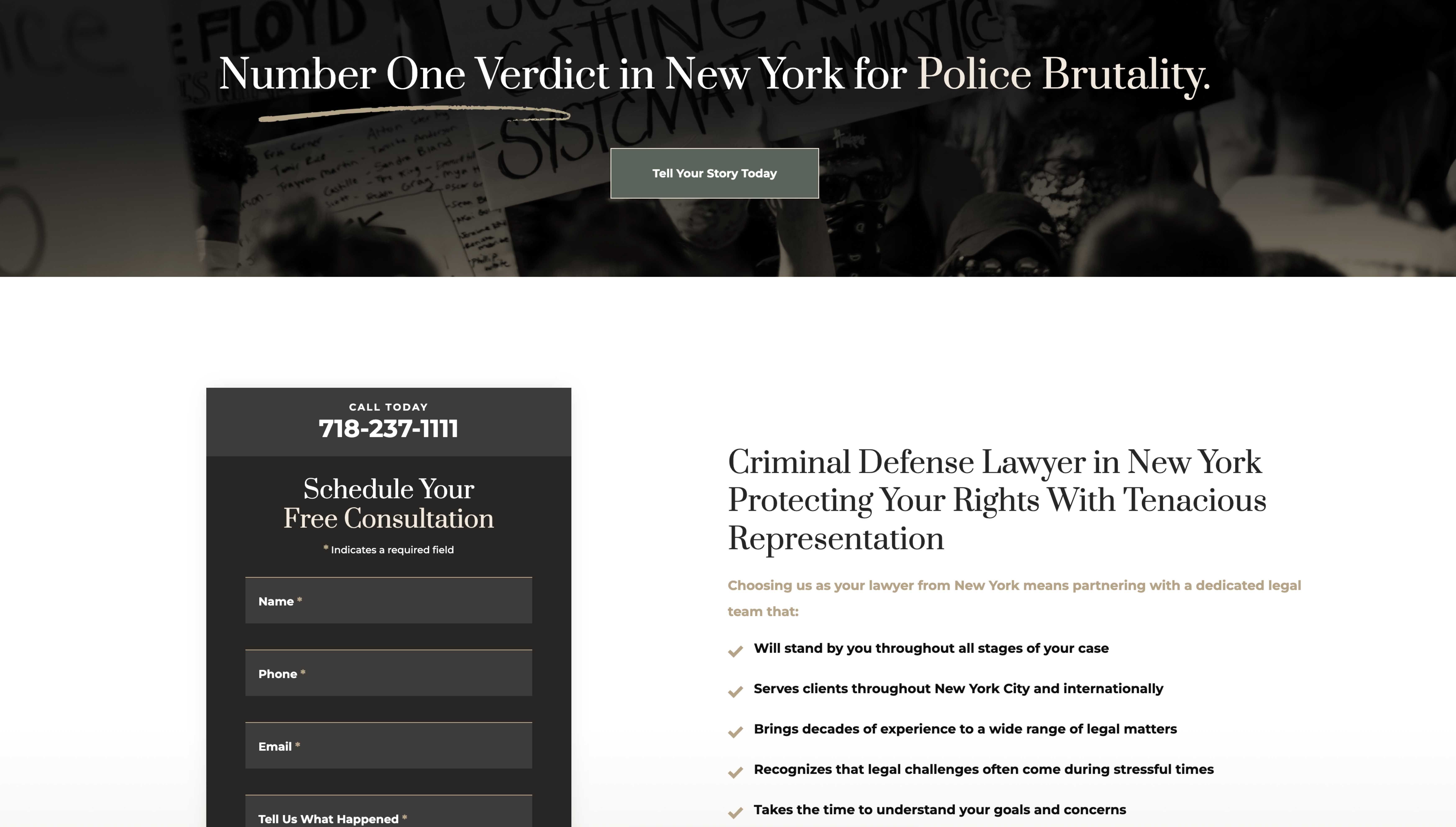 Roger Archibald Contact Form in Content