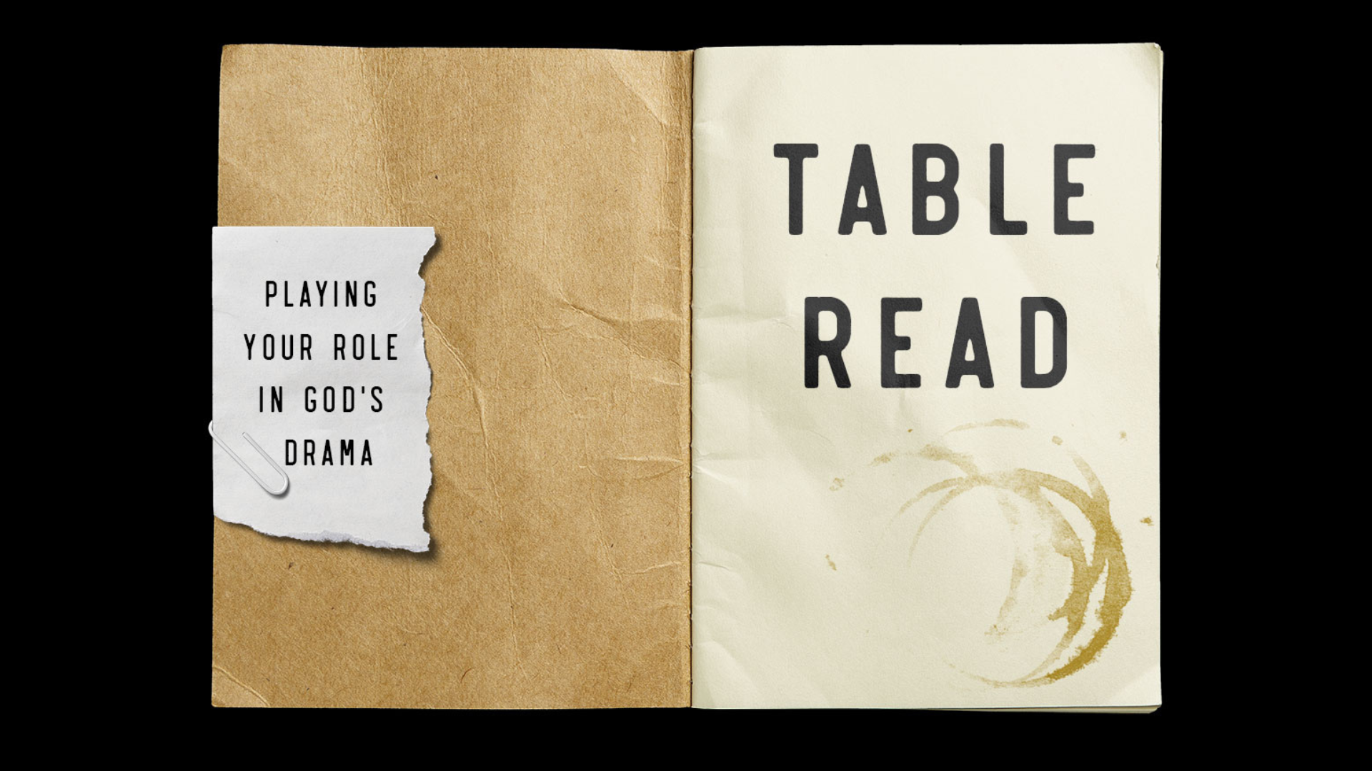 Table Read: Playing Our Part in God's Drama series artwork