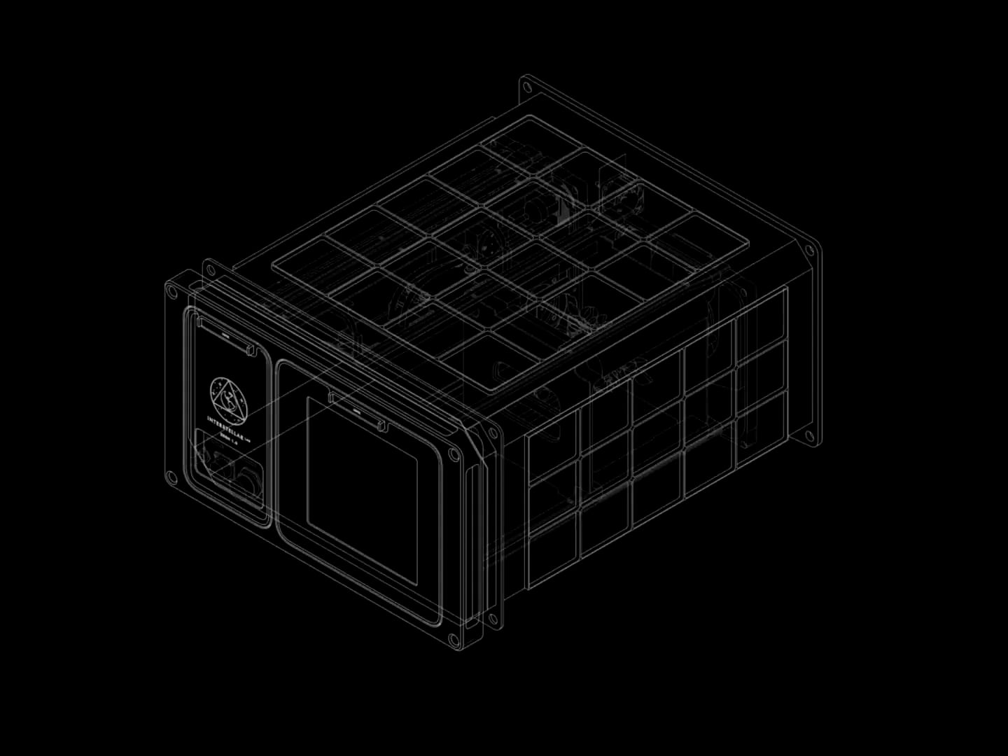 Eden payload in wireframe