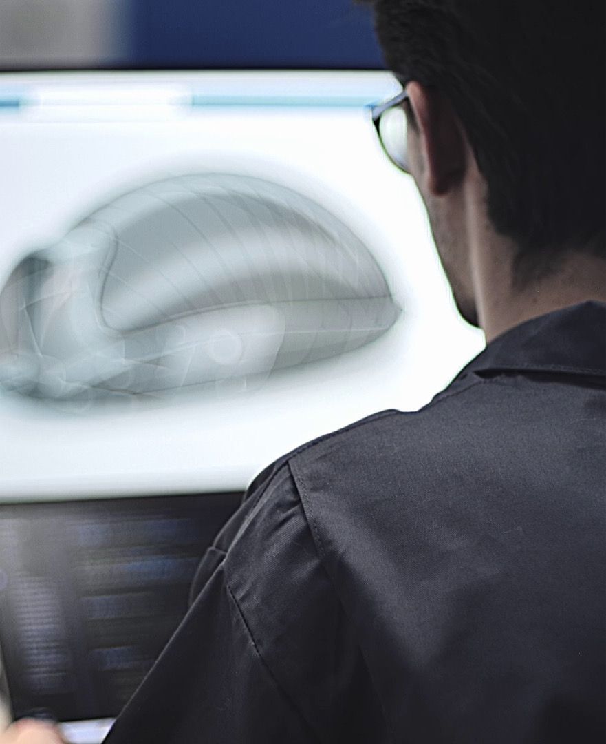 Guillaume using 3D software