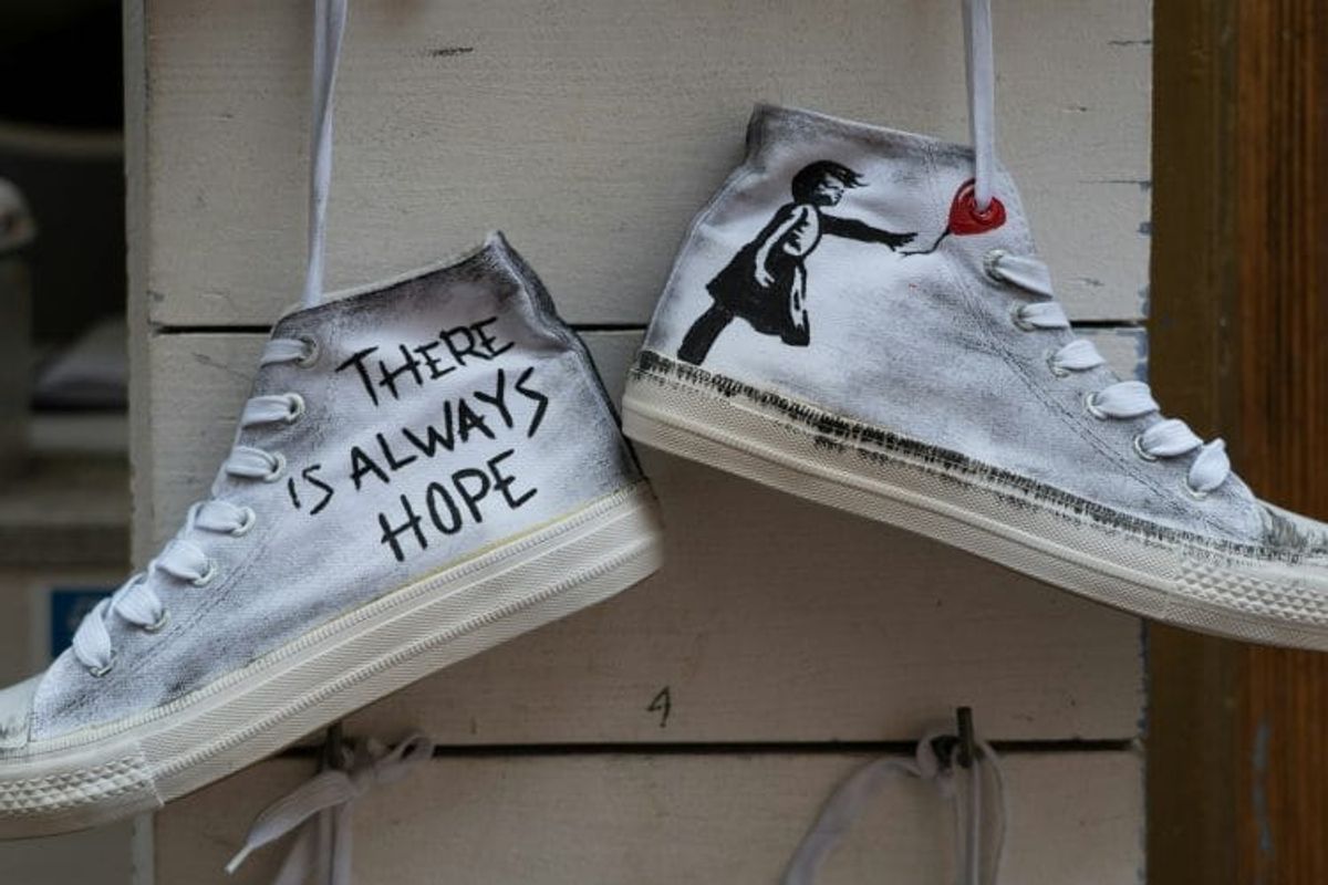 Illustration for Art Meets Commerce: What Banksy’s Exit Through the Gift Shop Teaches Us About Brand Authenticity