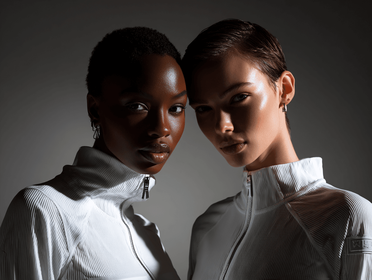 Professional concept illustration for kim kardashian’s skims and nike forge billion-dollar deal to redefine activewear